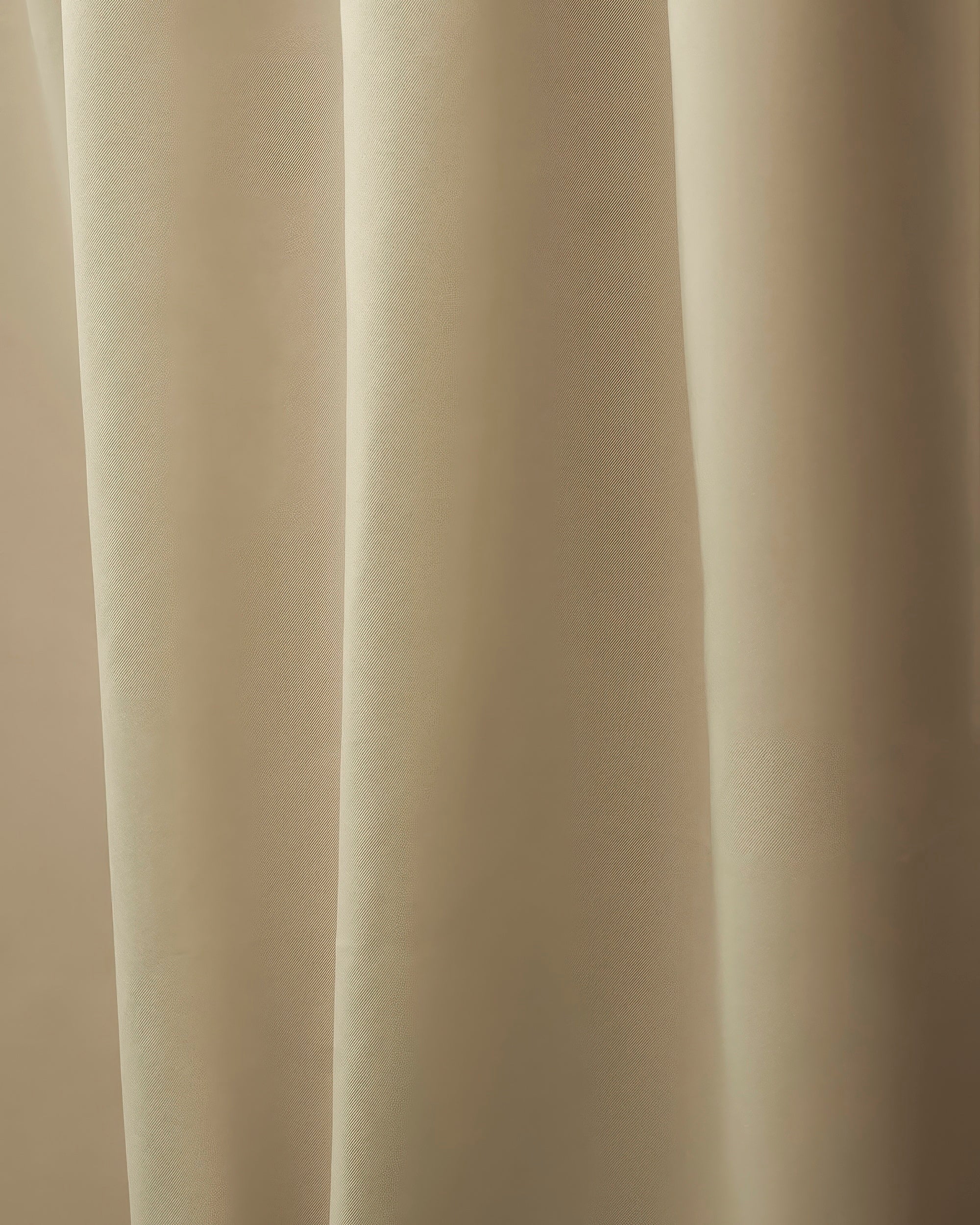 Hussein Custom Curtain Beige Close-up