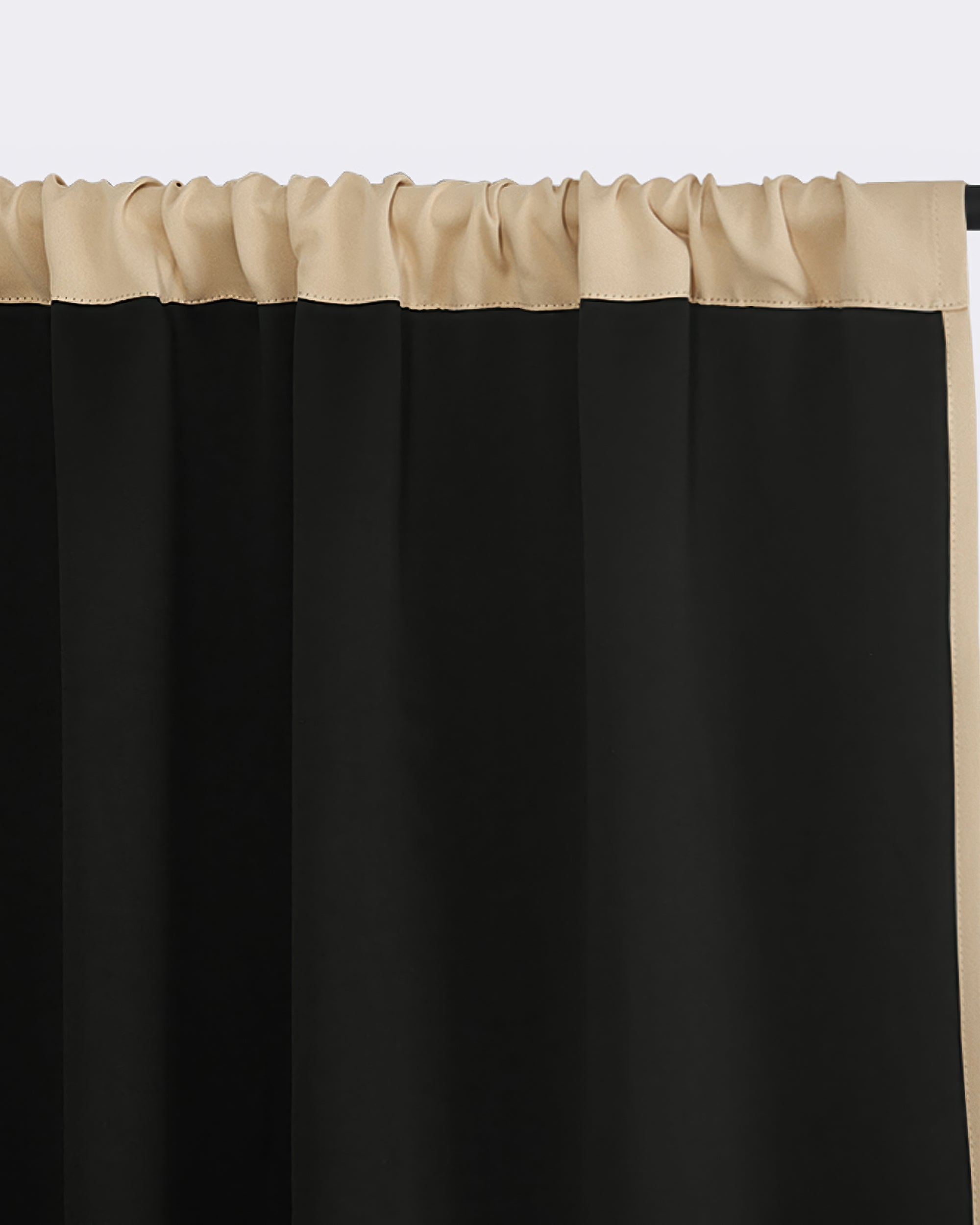Hussein Custom Curtain Beige Liner