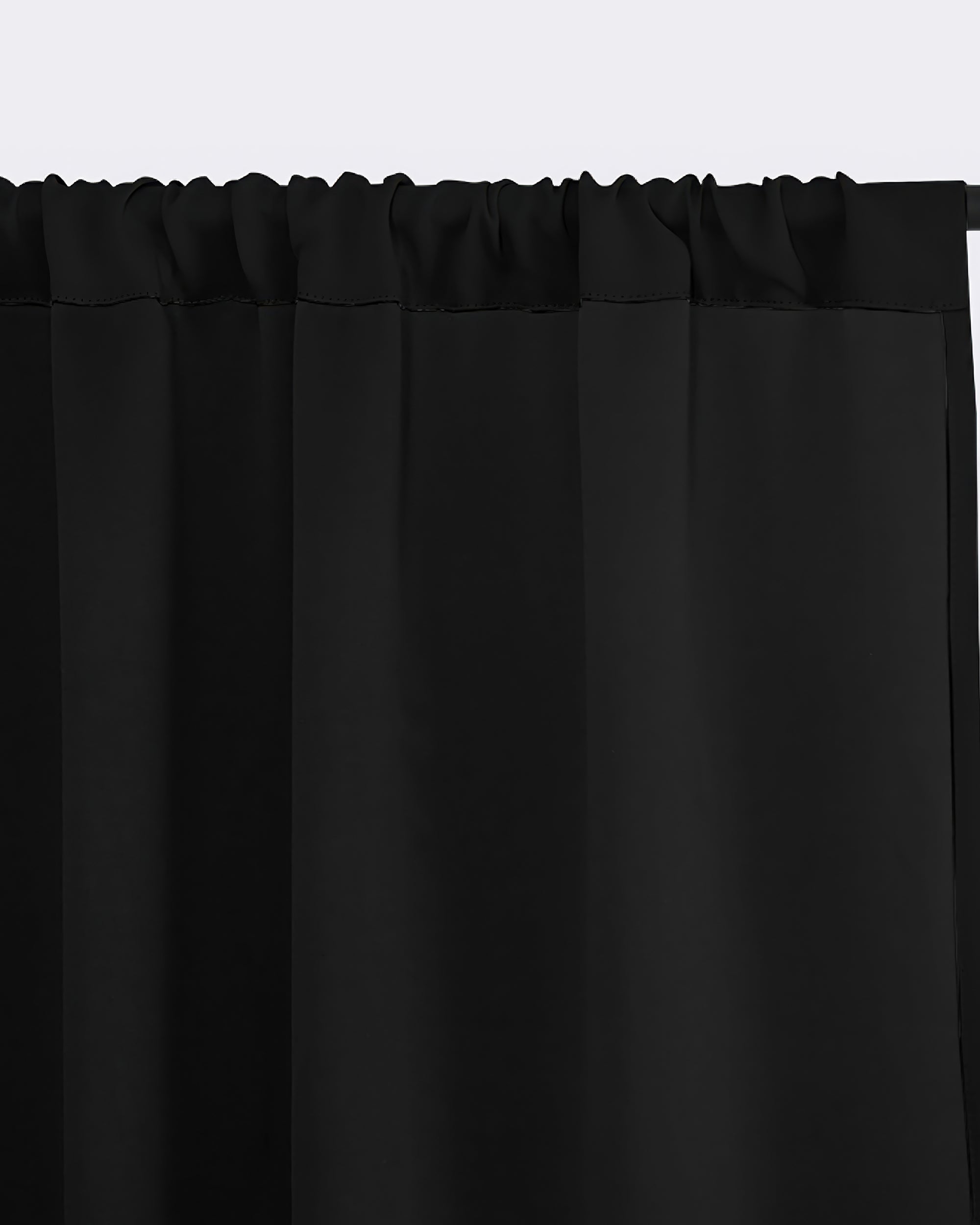 Hussein Custom Curtain Black Liner