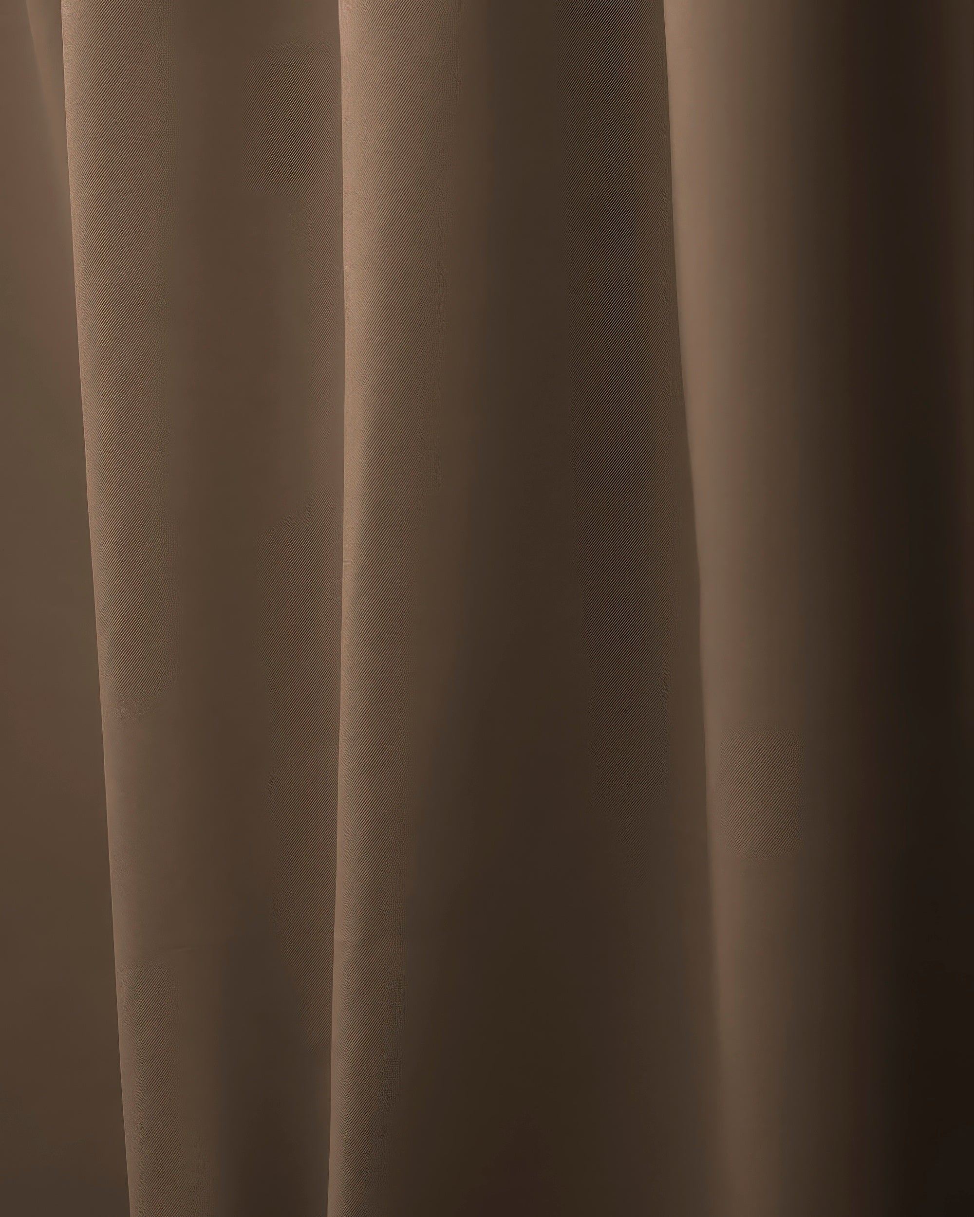Hussein Custom Curtain Cappuccino Close-up