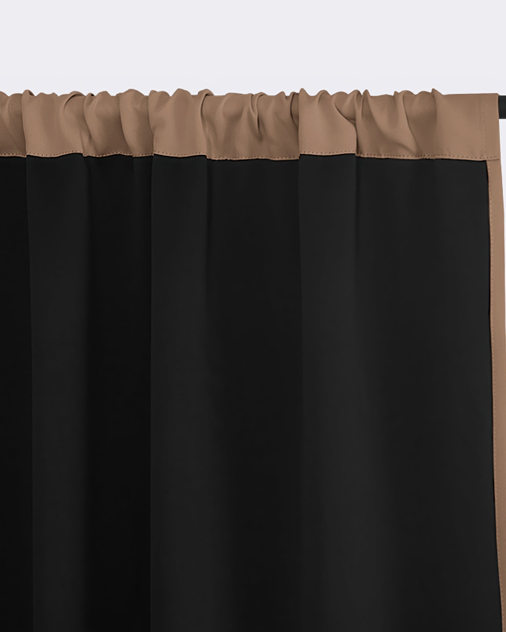 Hussein Custom Curtain Cappuccino Liner