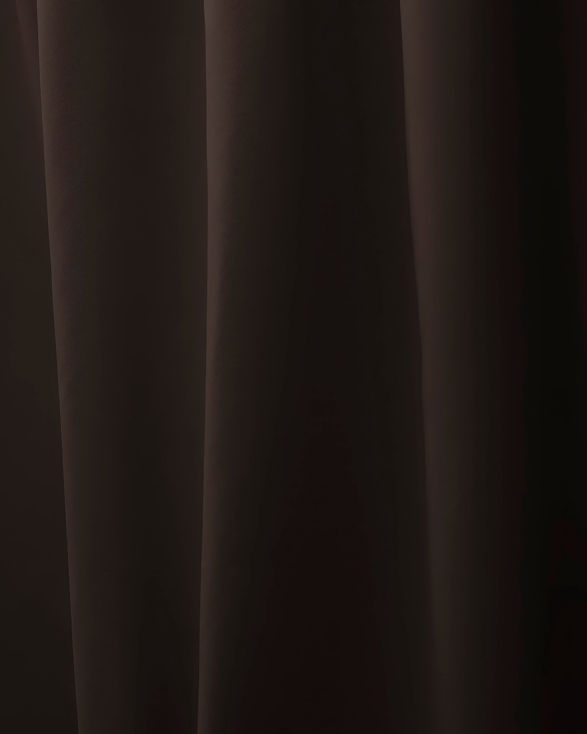 Hussein Custom Curtain Coffee Close-up