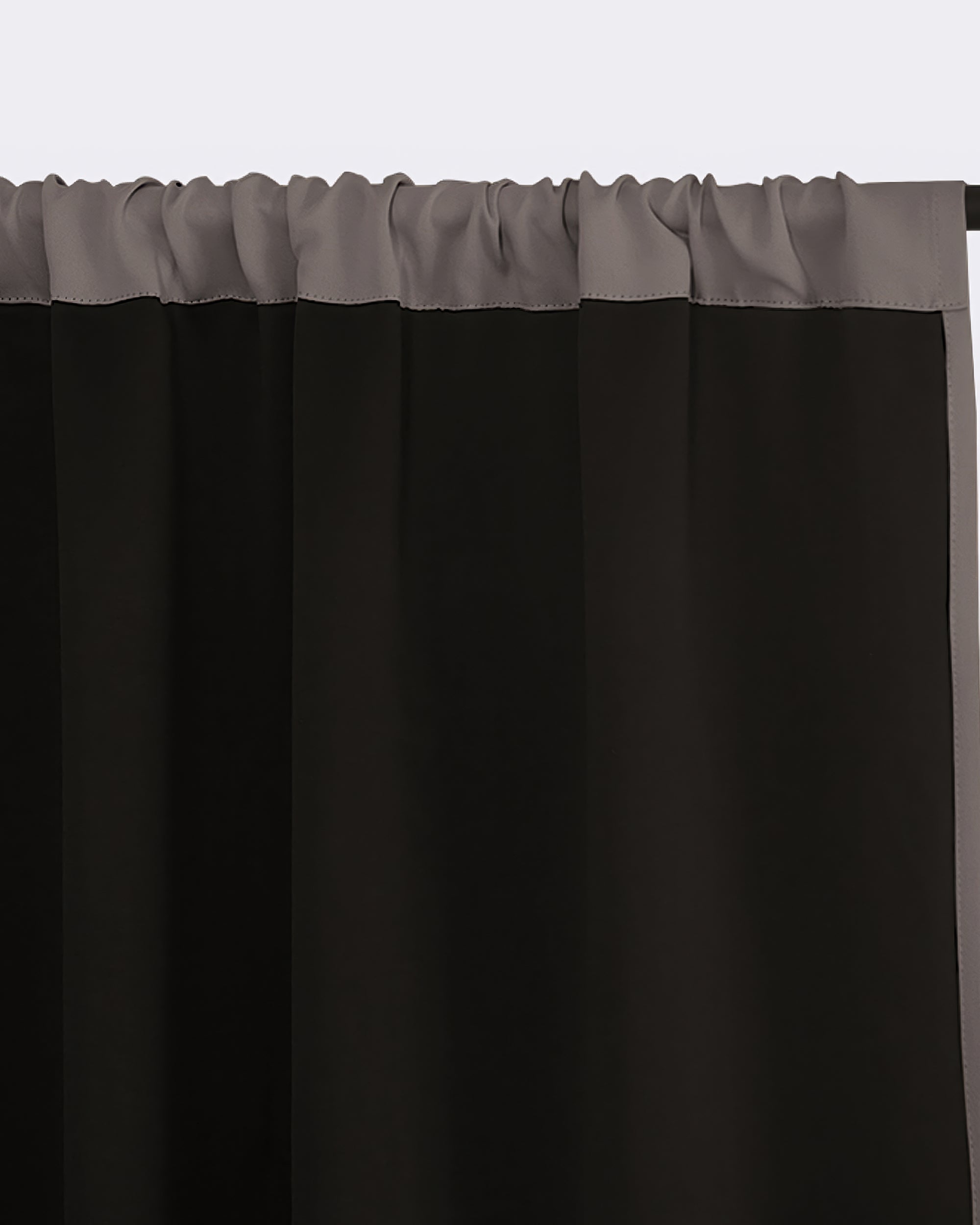 Hussein Custom Curtain Grey Liner