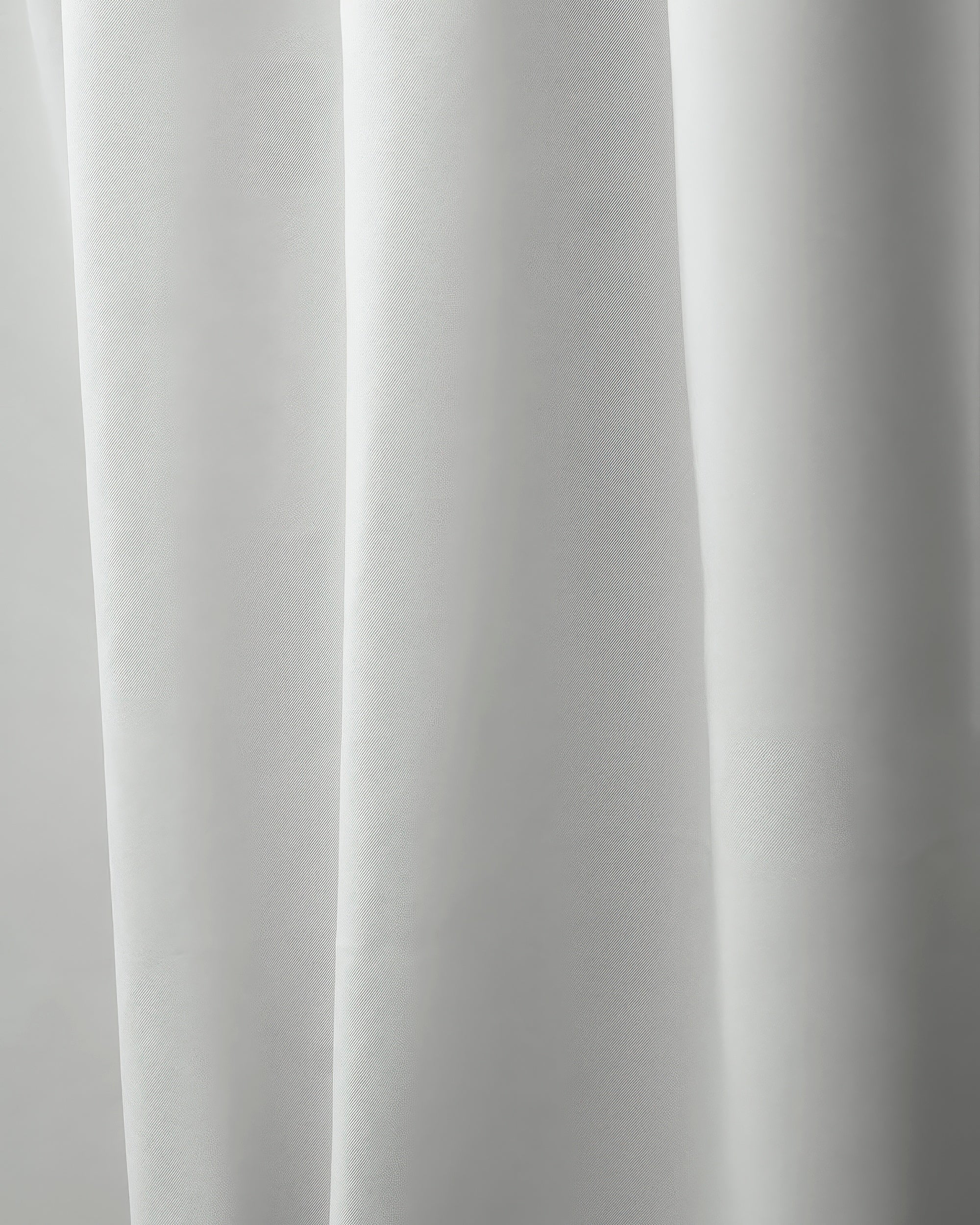 Hussein Custom Curtain Greyish White Close-up