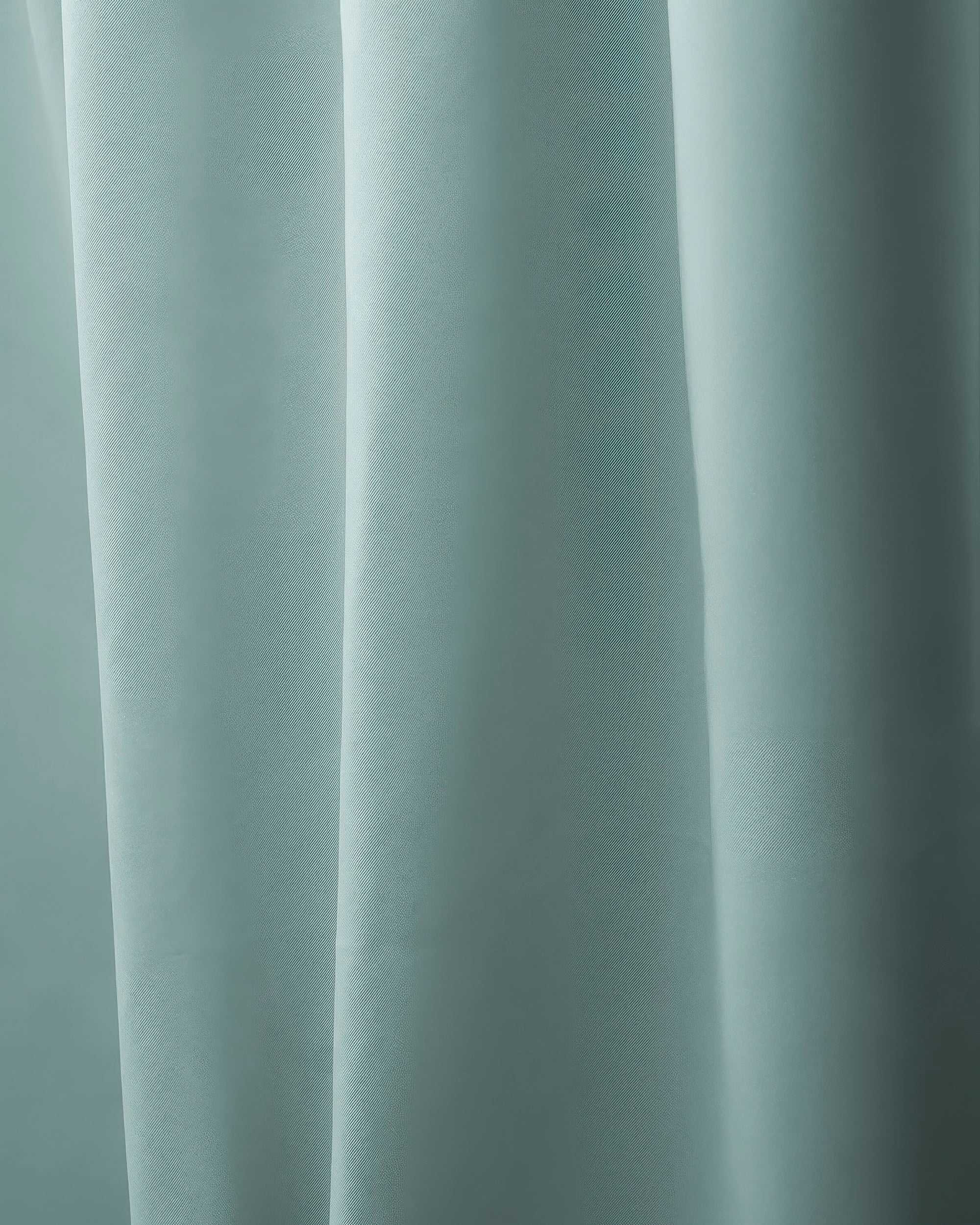 Hussein Custom Curtain Sea Blue Close-up