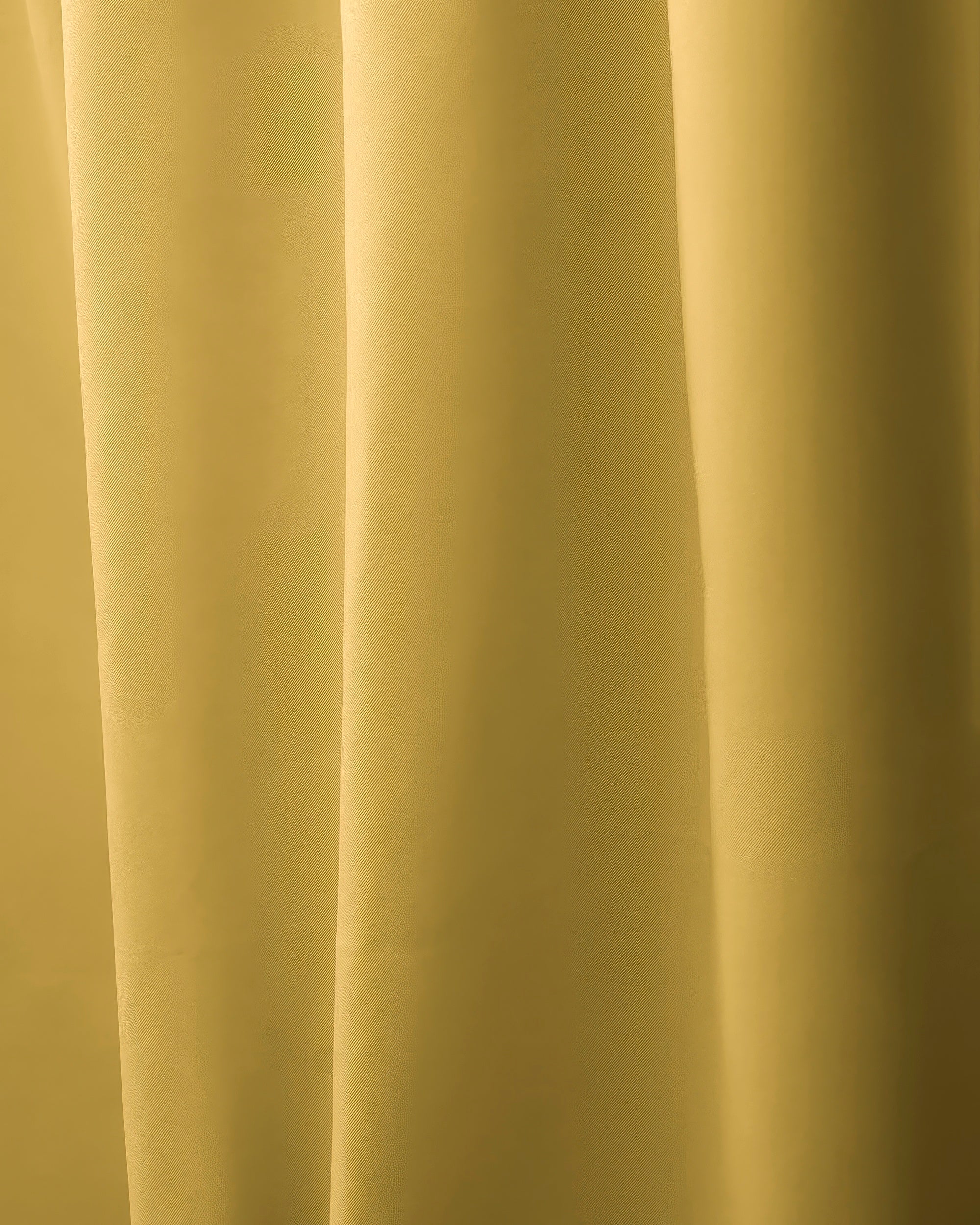 Hussein Custom Curtain Yellow Close-up
