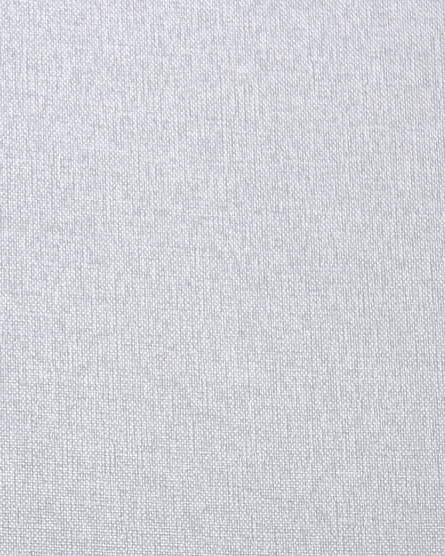Close-up of the fine woven fabric texture for a white Linden NFPA 701 IFR 100% blackout custom curtain.