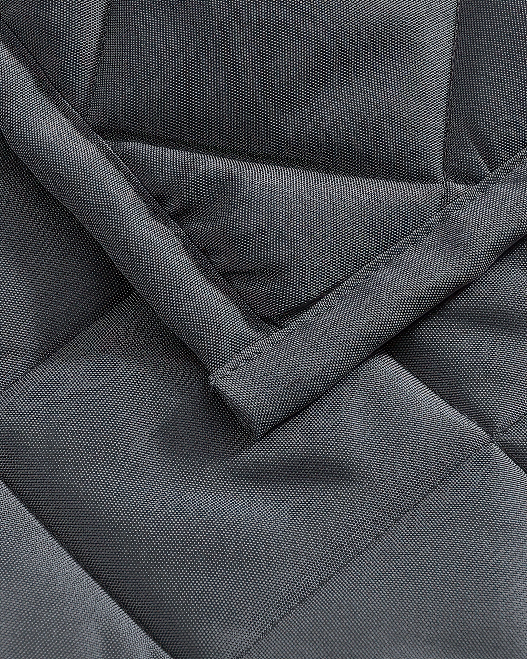 Oxford Thermal Custom Pet Door Cover Grey Fabric Close-up