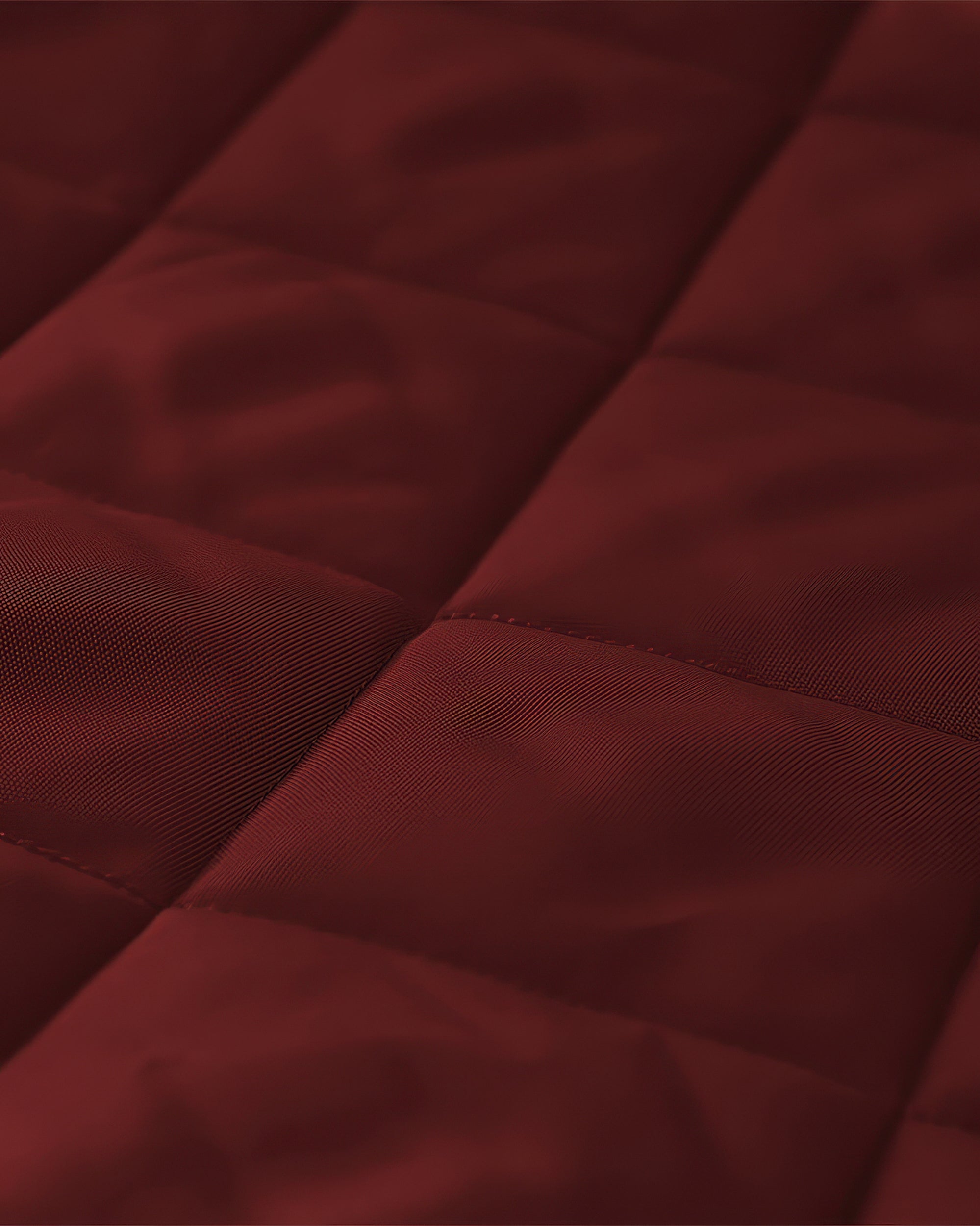 Oxford Thermal Custom Pet Door Cover Red Close-up