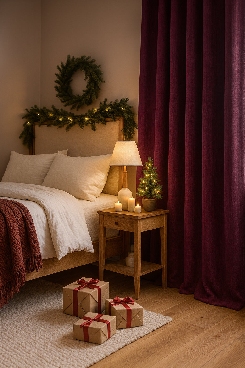 Quinn 4 Layers OEKO Heavyweight Soundproof Thermal 100% Blackout Velvet Custom Curtain