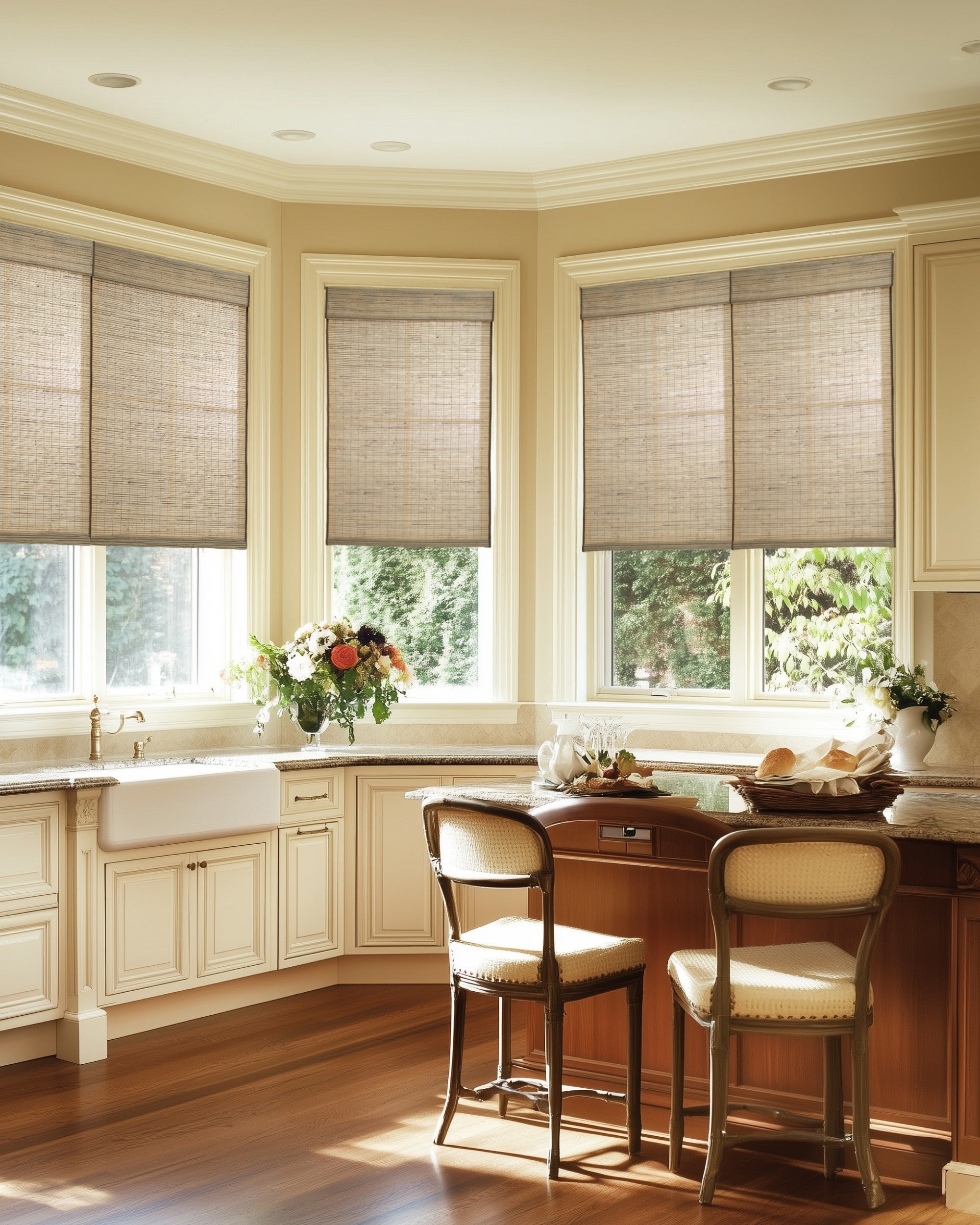 Mia Jute Woven Shade - Ecru