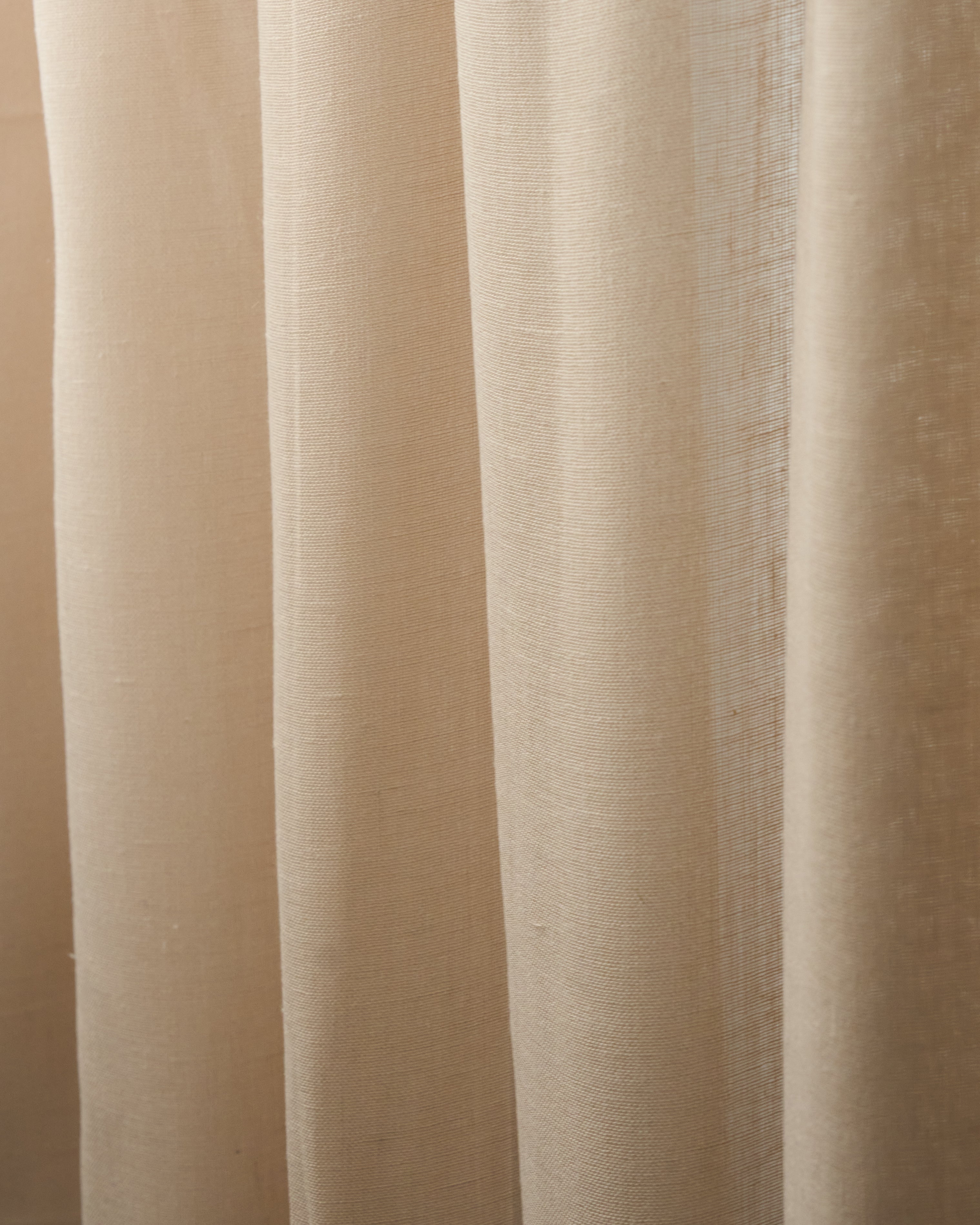 Sabrina Linen Look Lightweight Custom Outdoor Sheer Curtain