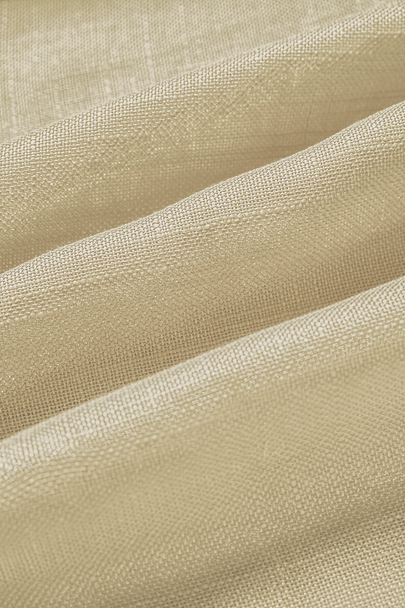 Tehreem Textured Sheer Custom Curtain Beige Fabric Close-up