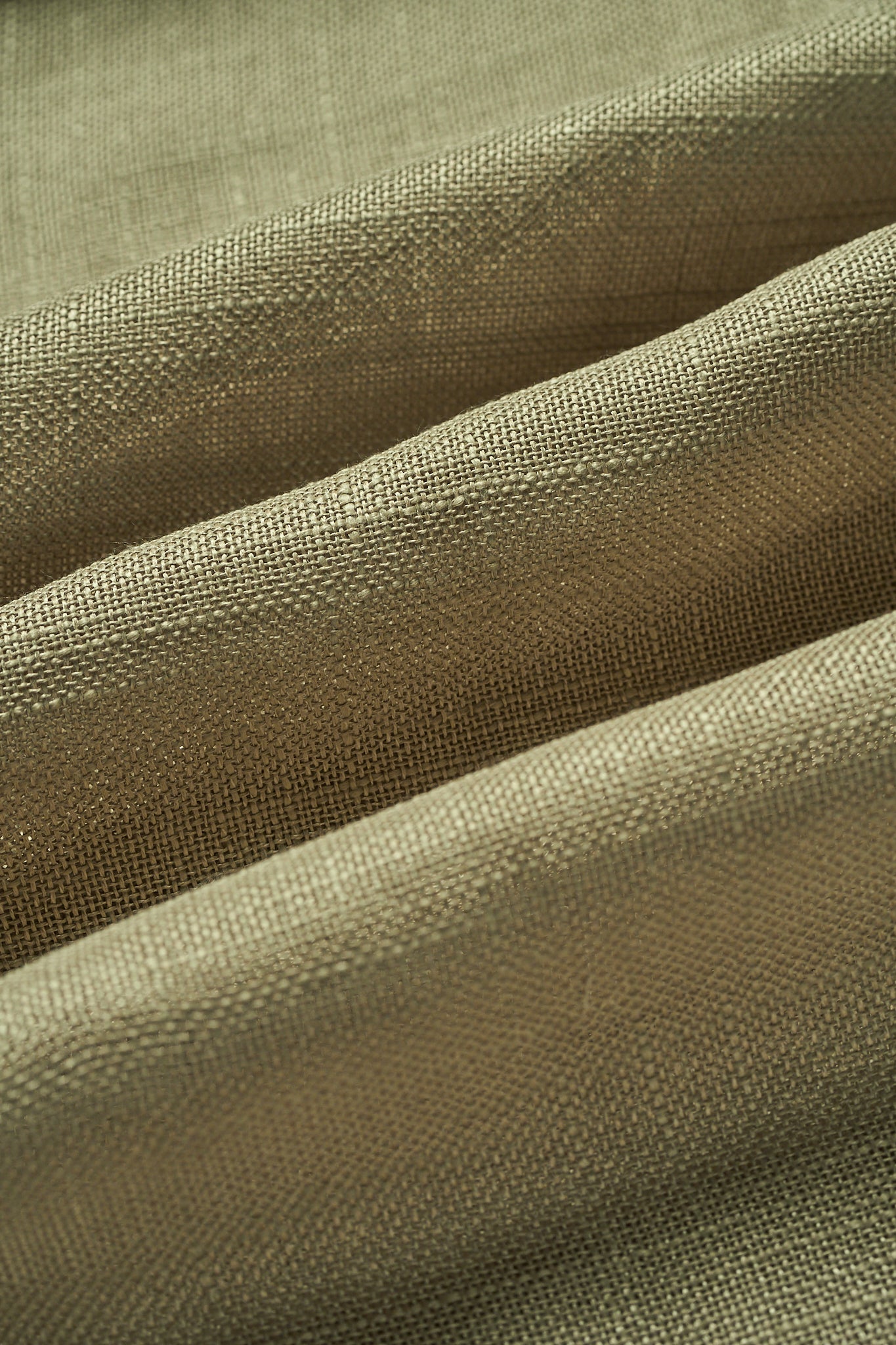 Tehreem Textured Sheer Custom Curtain Taupe Fabric