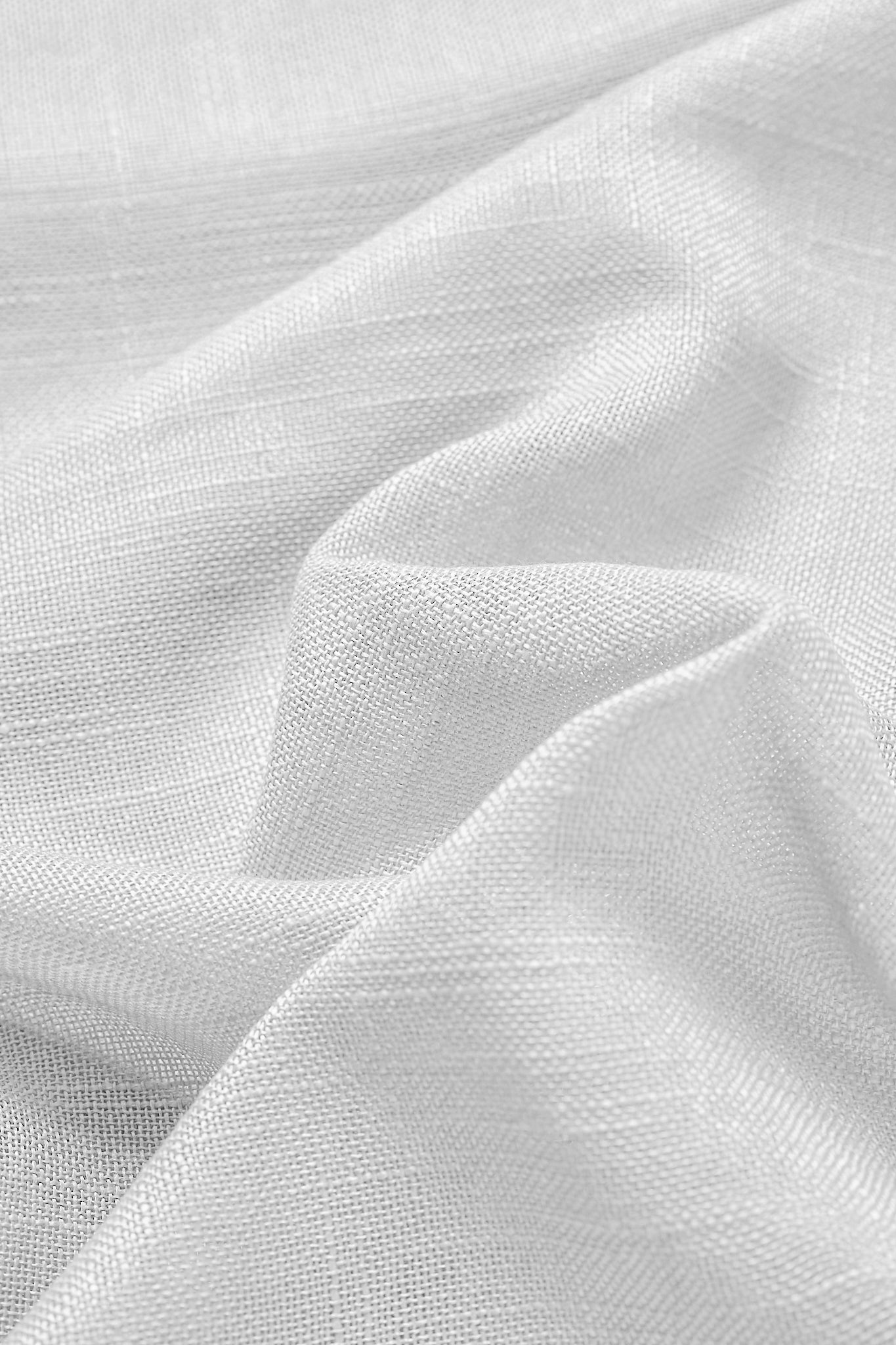 Tehreem Textured Sheer Custom Curtain White Fabric