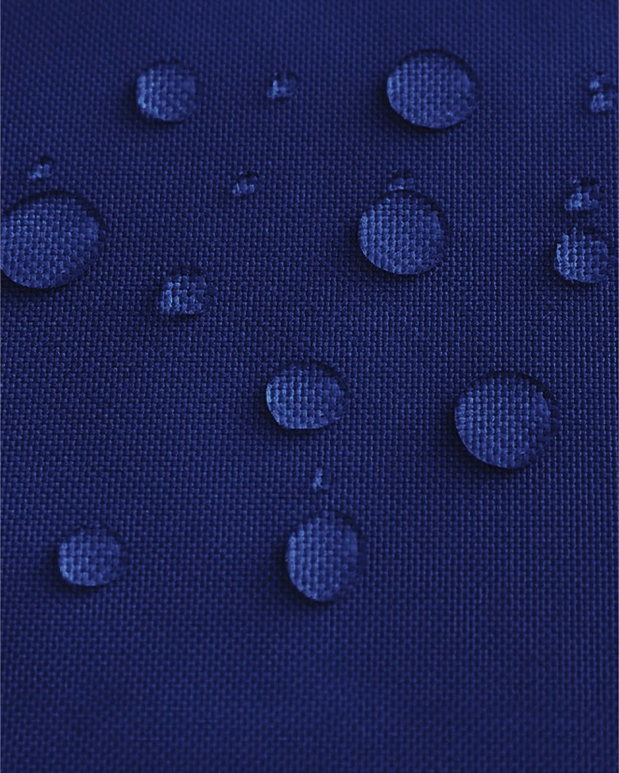 UVShield Waterproof Triangle Sun Shade Sail Blue Close-up