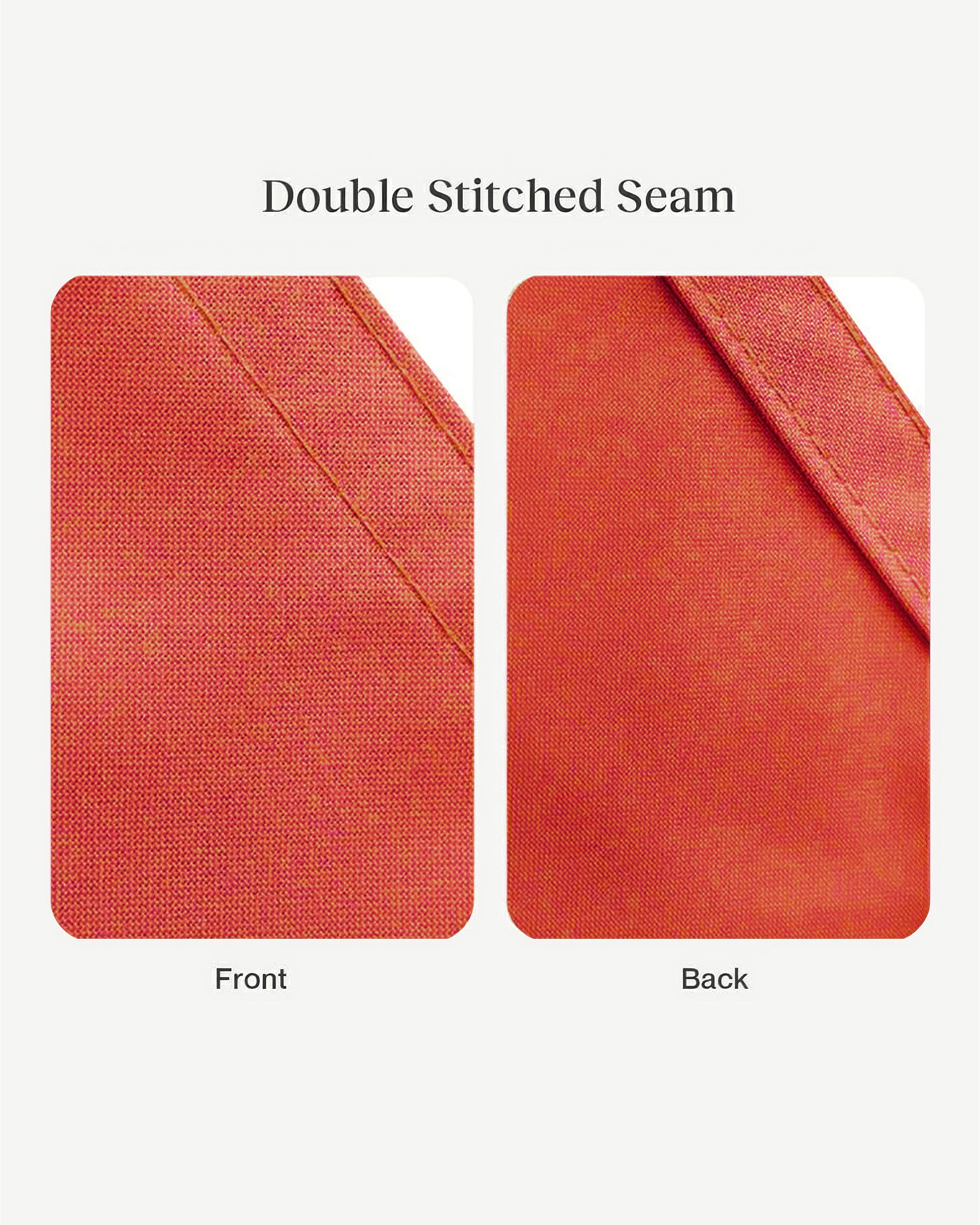 UVShield Waterproof Triangle Sun Shade Sail Carrot Detail