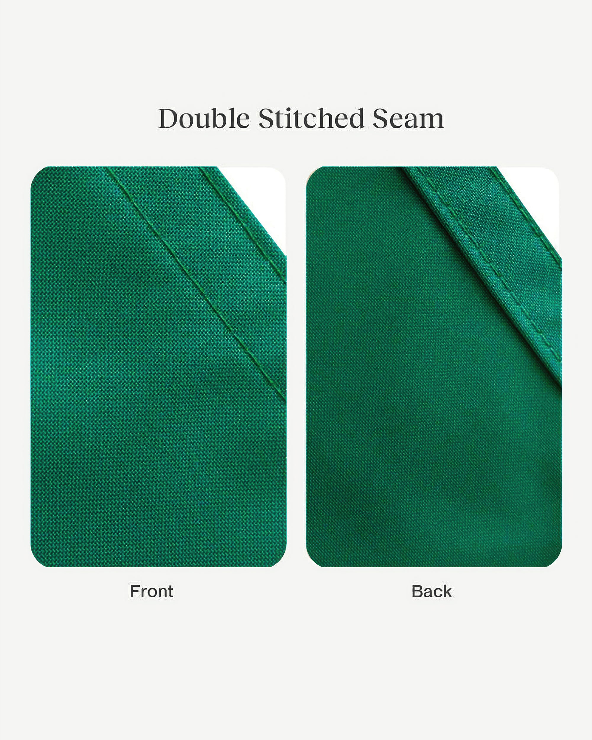 UVShield Waterproof Triangle Sun Shade Sail Forest Green Detail