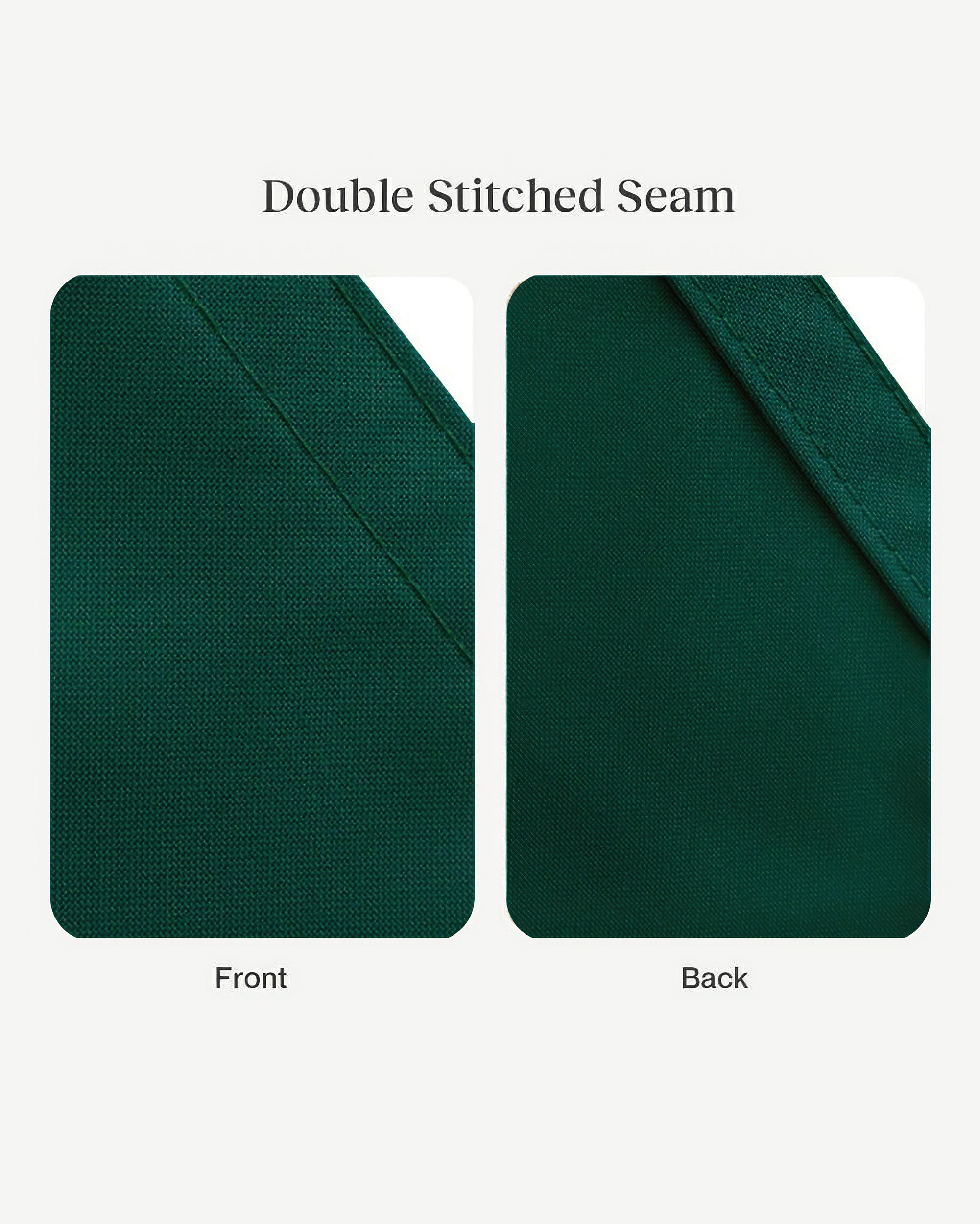 UVShield Waterproof Triangle Sun Shade Sail Hunter Green Detail
