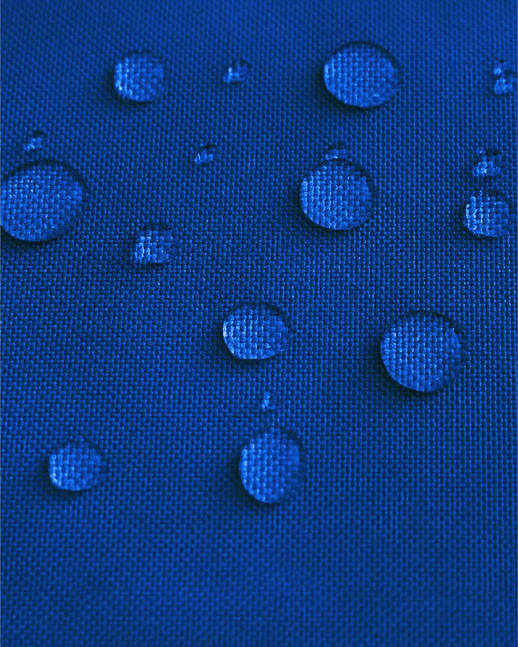 UVShield Waterproof Triangle Sun Shade Sail Navy Blue Close-up
