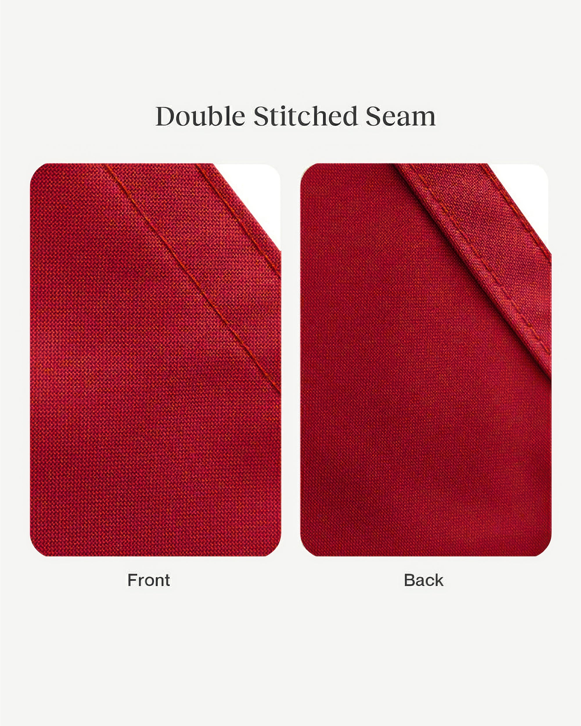 UVShield Waterproof Triangle Sun Shade Sail Red Detail