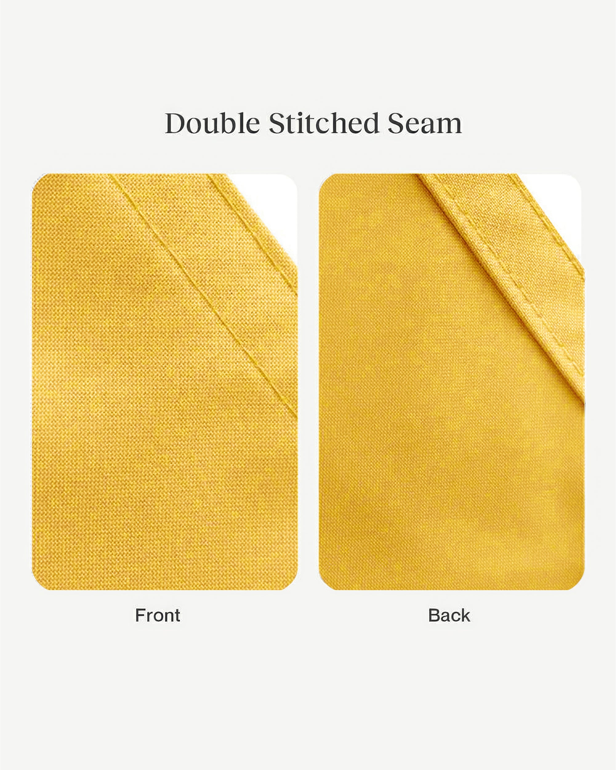 UVShield Waterproof Triangle Sun Shade Sail Yellow Detail