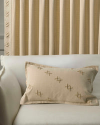Arden Textured Yarn Stitched Lumbar Pillowcase