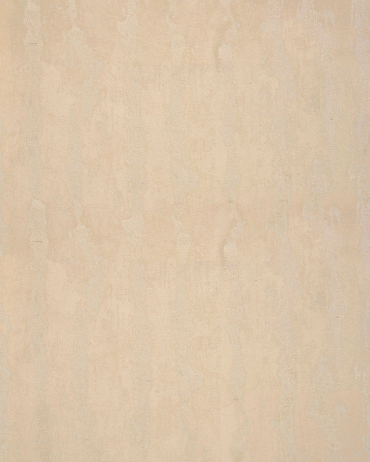 Light beige custom velvet curtain fabric with subtle, shimmering foil print pattern texture for luxurious window treatments.