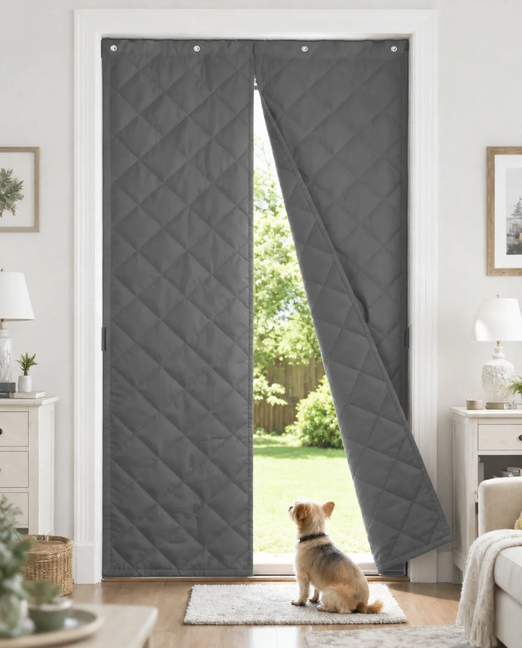 Oxford Thermal Insulated & Soundproof Custom Magnetic Door Curtain