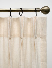 Double French Pinch Pleat