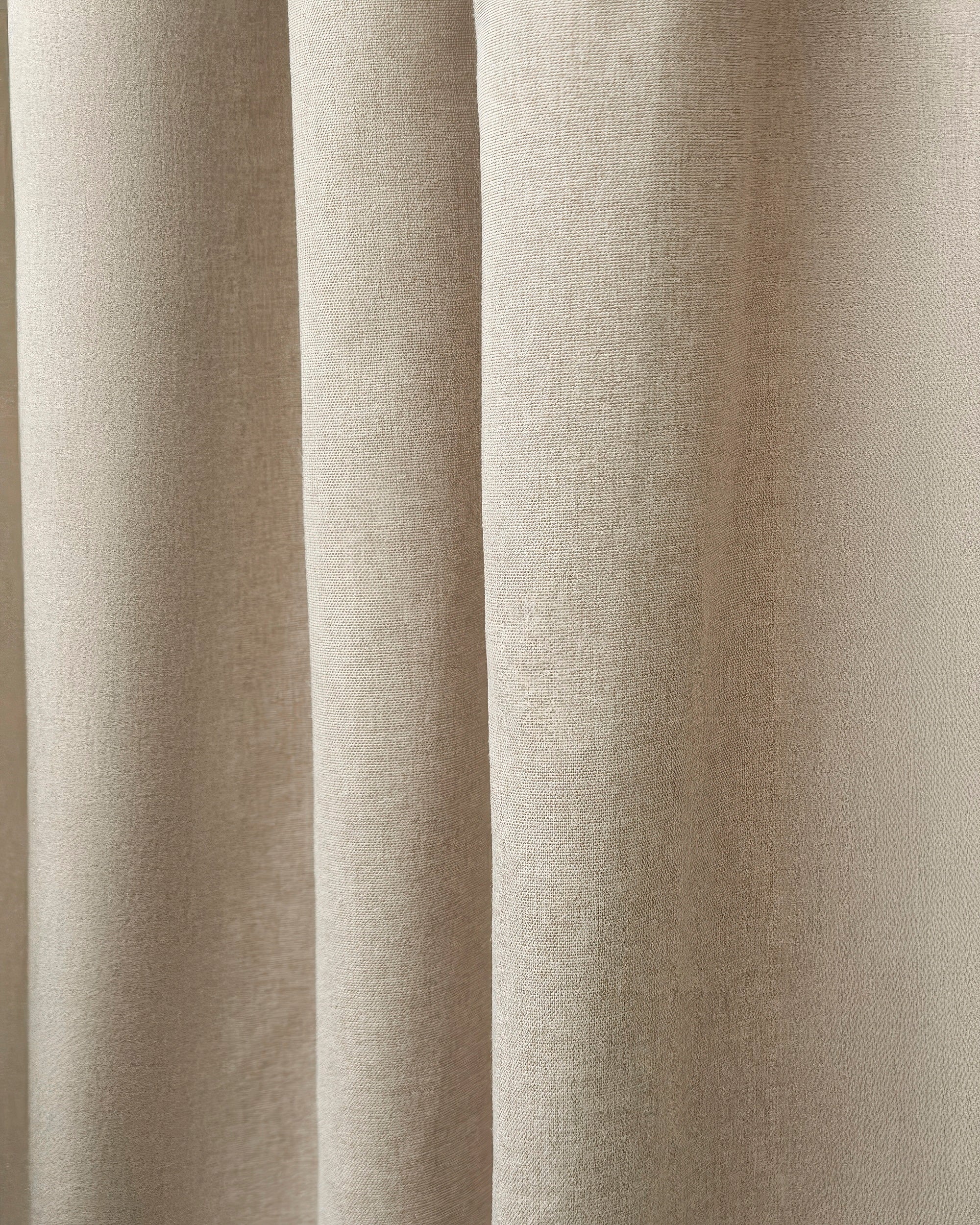 Laborien 4 Layers Linen Look Heavyweight Soundproof Thermal 100% Blackout Anti-Dust Custom Curtain - TheHues