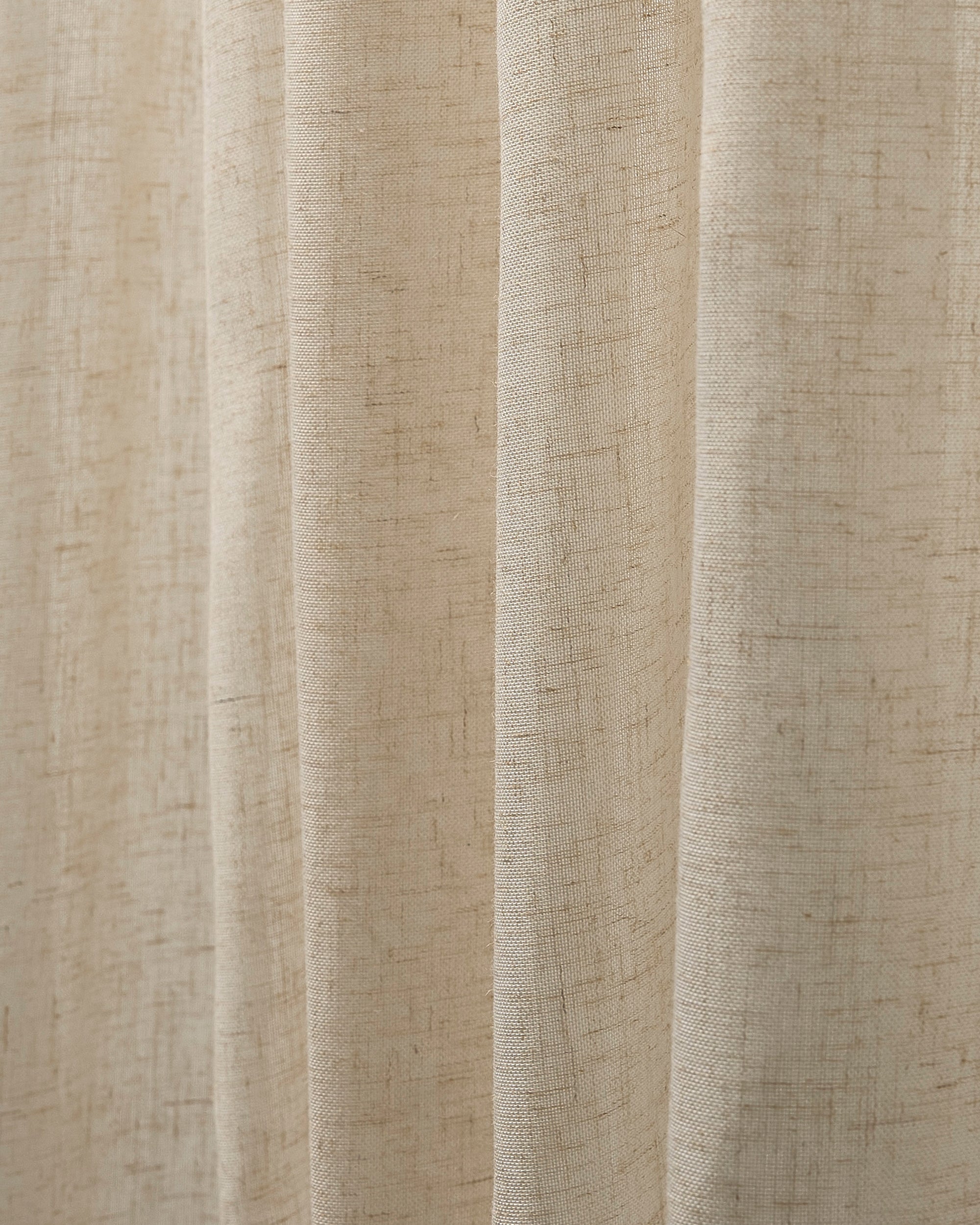 Latvian 4 Layers Linen Blend Heavyweight Soundproof Thermal 100% Blackout Anti-Dust Custom Curtain