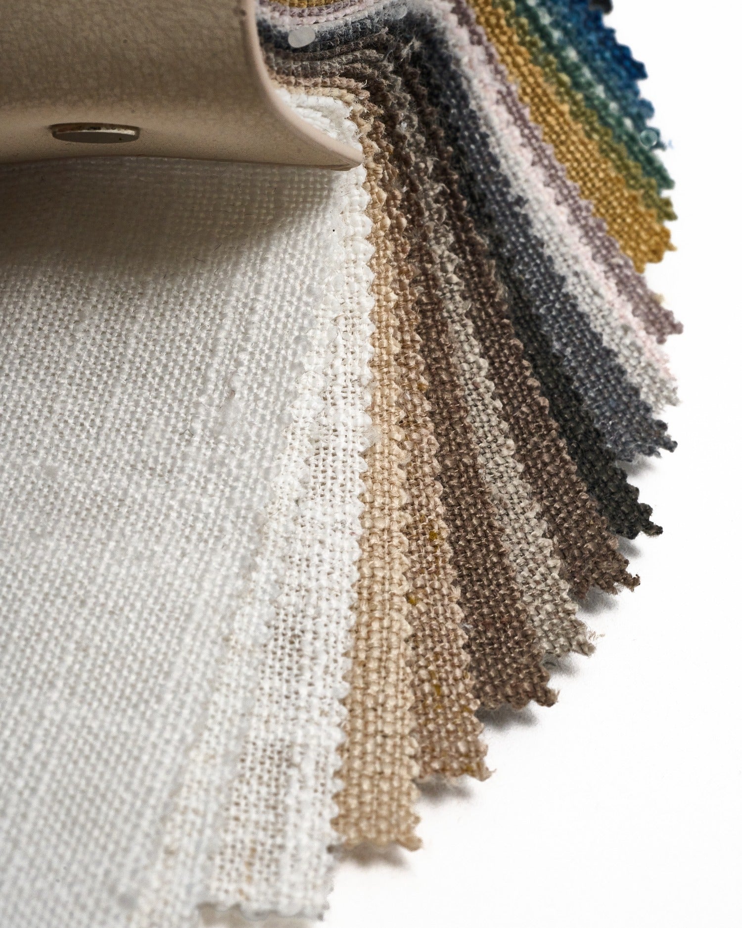 Cassie Linen Blend Swatch Book — 21 Colors