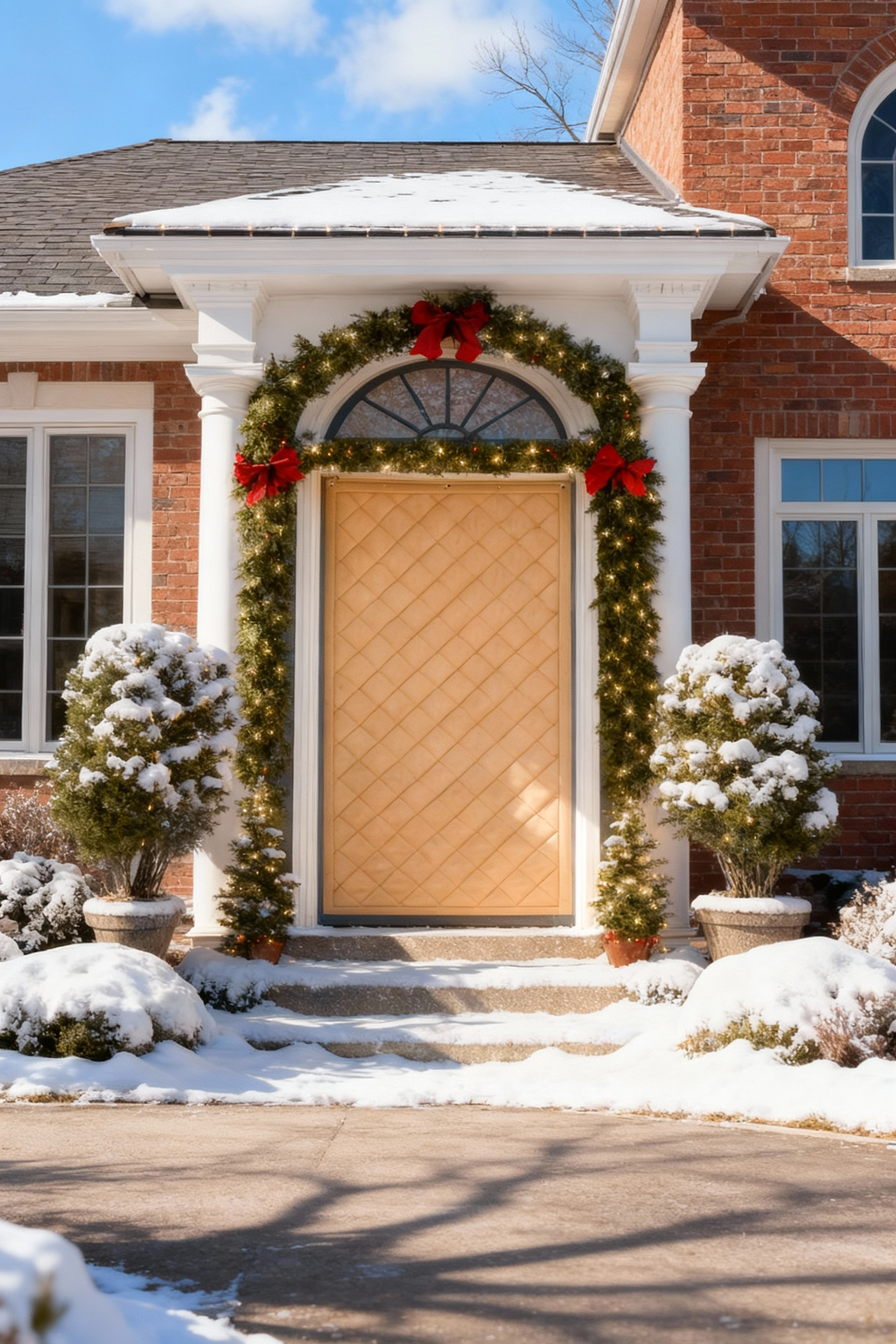 Oxford Thermal Insulated & Soundproof Custom Magnetic Door Curtain -