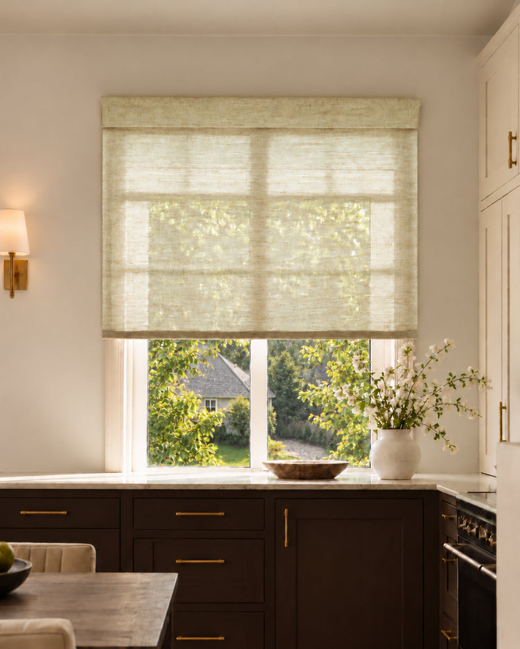 TheHues Nico Jute Woven Shade - Natural — Natural, image 2