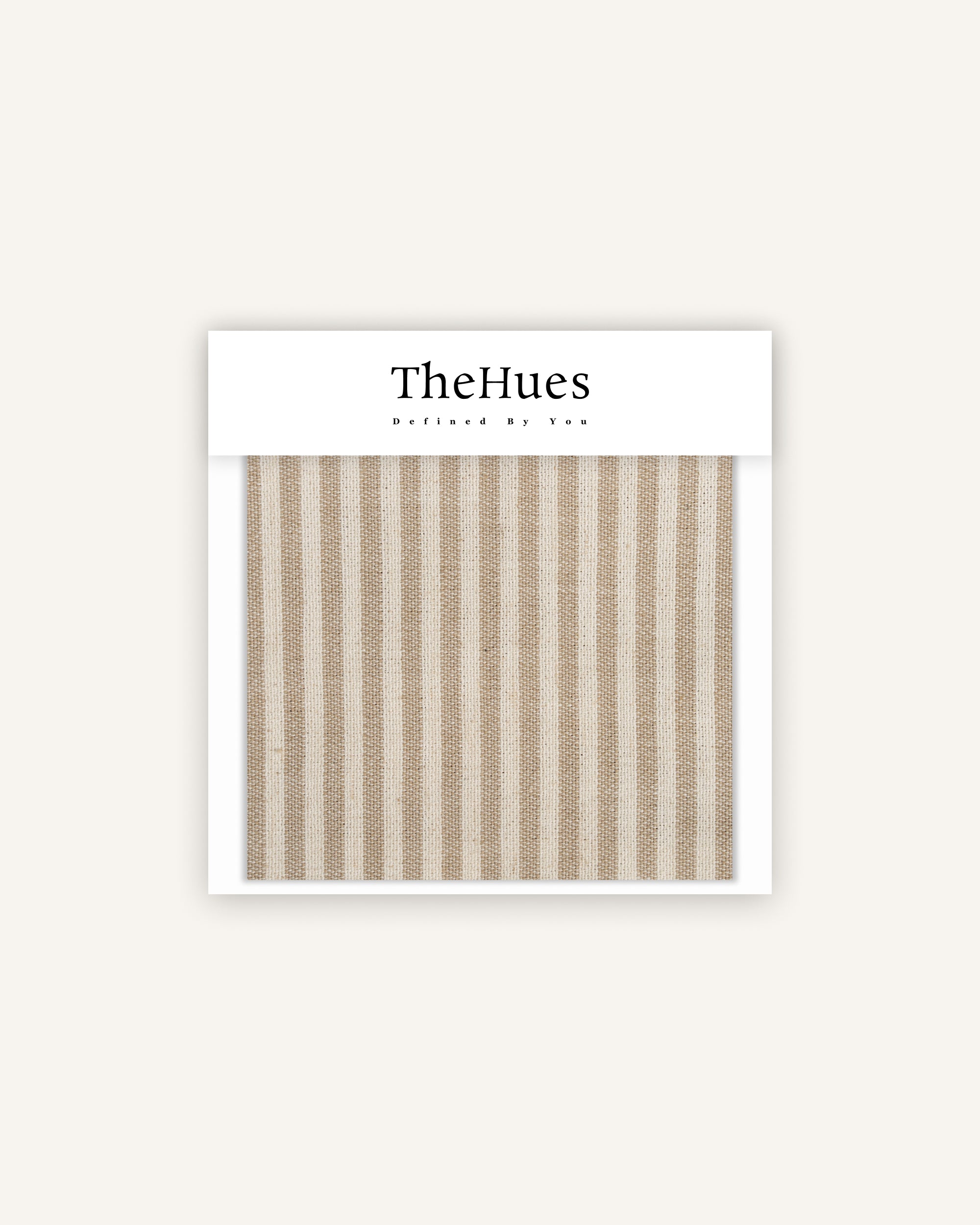 Milo Linen Blend Striped Fabric Swatches