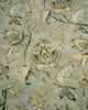 TheNottingHome x TheHues Cottage Bloom Moss fabric swatch