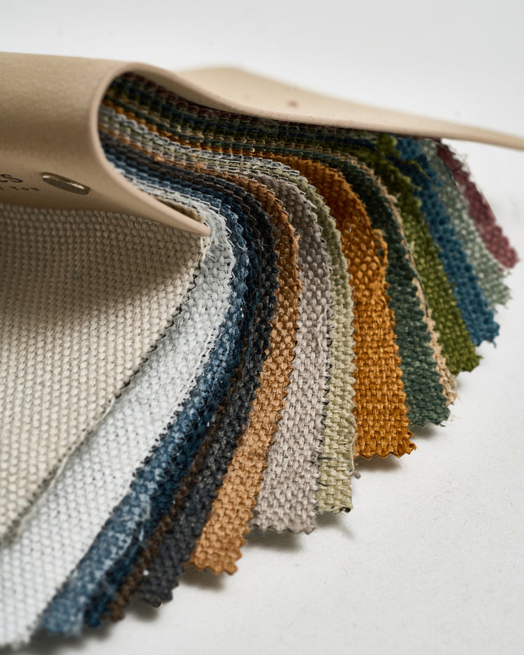 Zoe Linen Look Swatch Book — 17 Colors