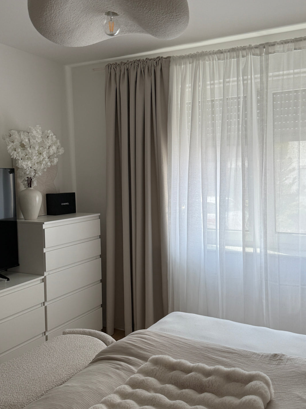 Zoe+Yarn-Ivory White-Unlined-Back Tab & Rod Pocket-（interiorby.giulia) — photo 3