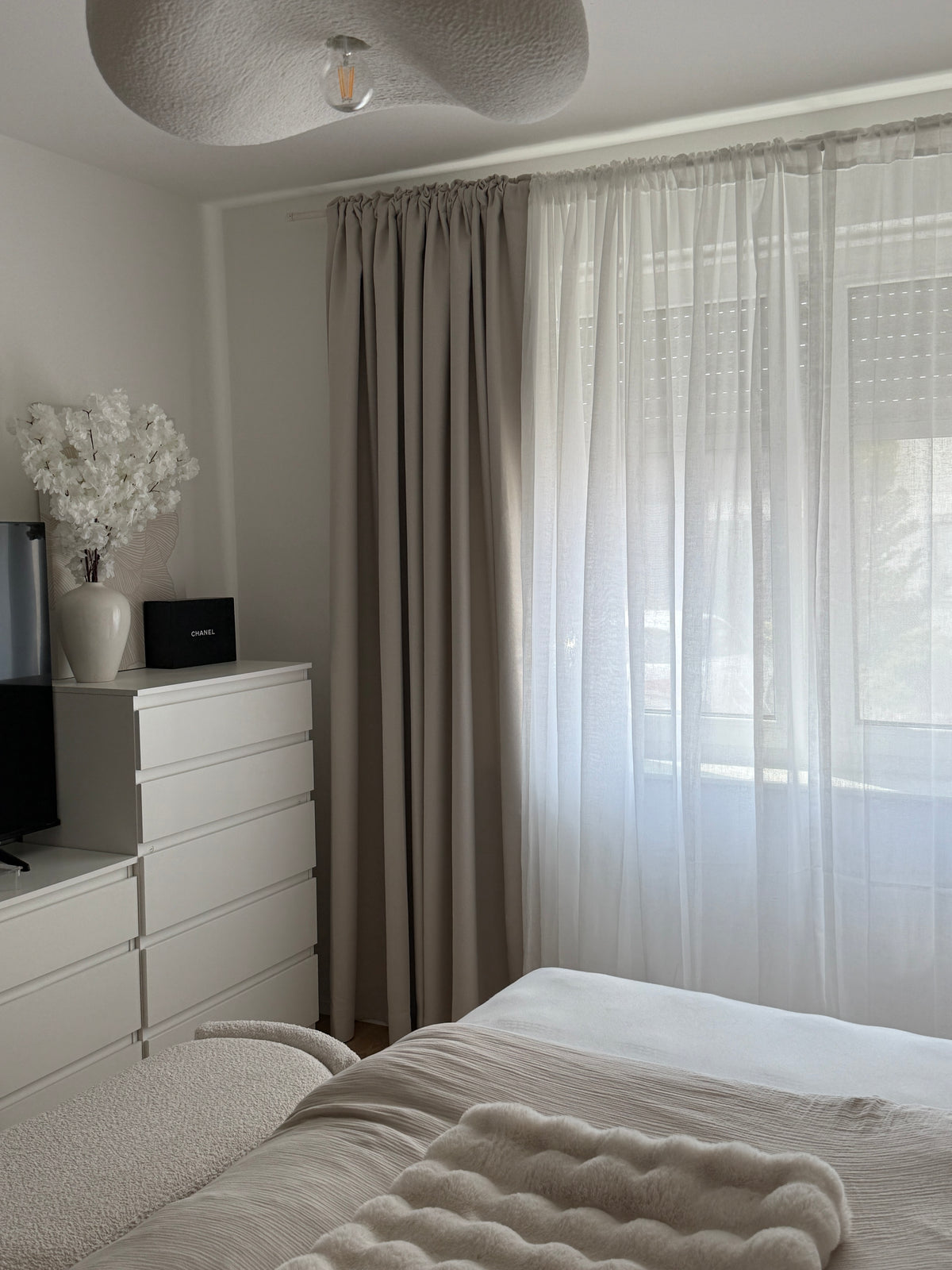Zoe+Yarn-Ivory White-Unlined-Back Tab & Rod Pocket-（interiorby.giulia) — photo 3