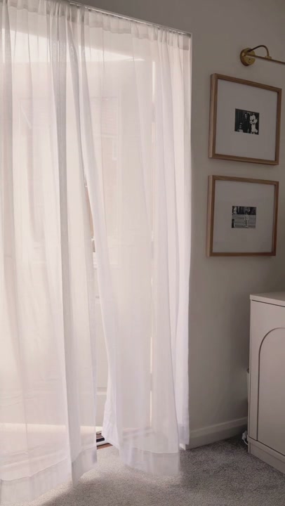 Yarn White Sheer Curtains video cover