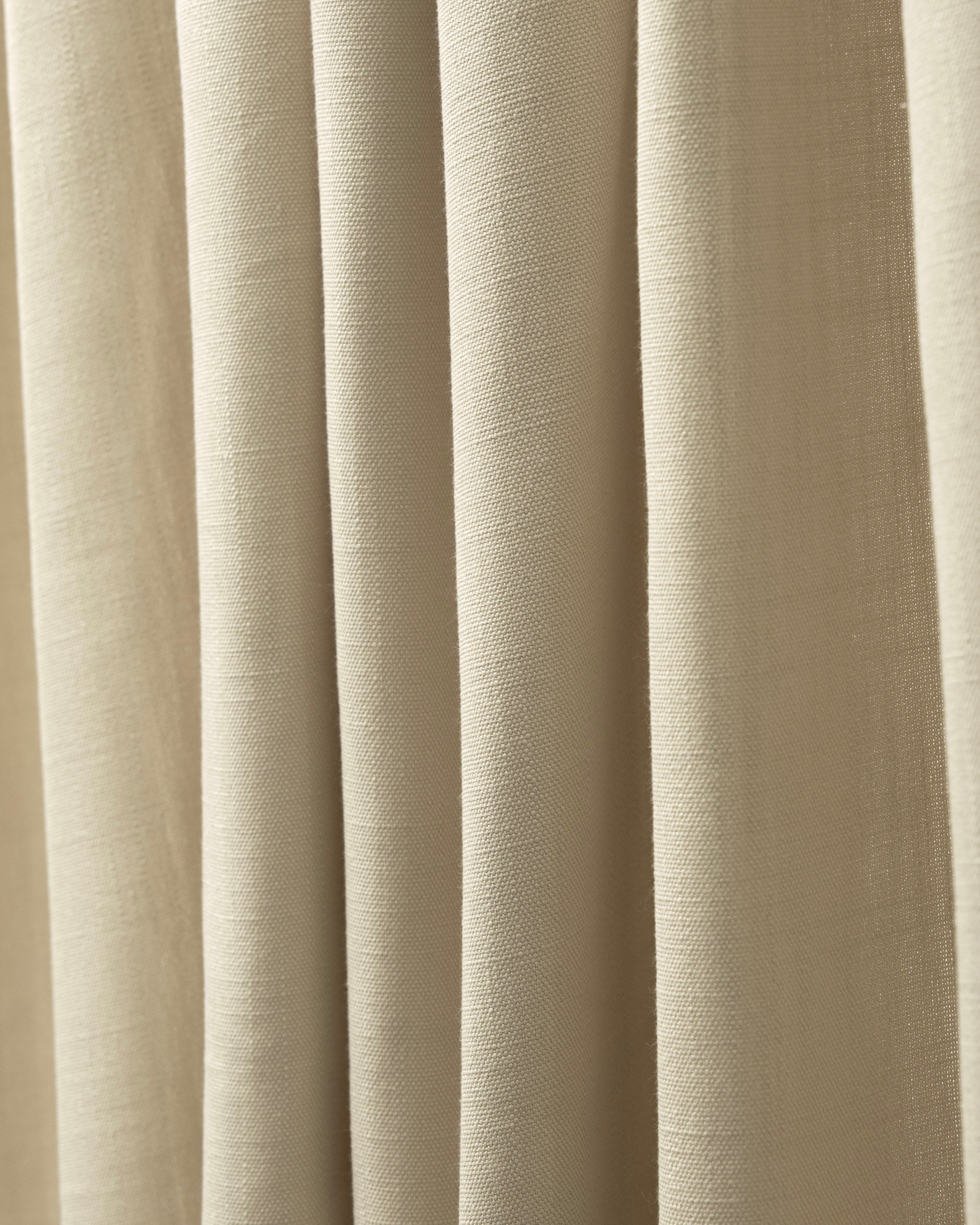 Voy Linen Look Custom Curtain