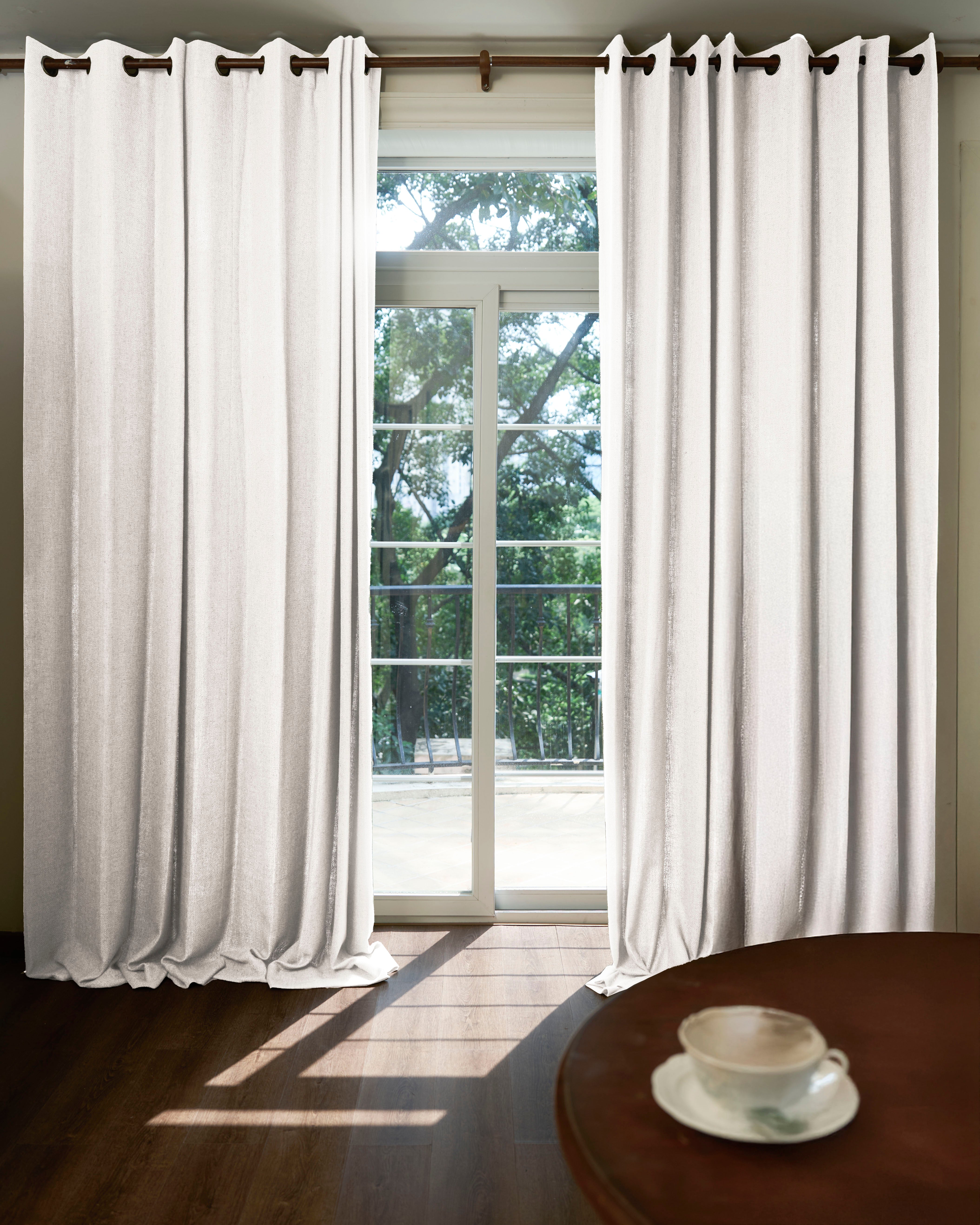 Iris Textured Custom Curtain