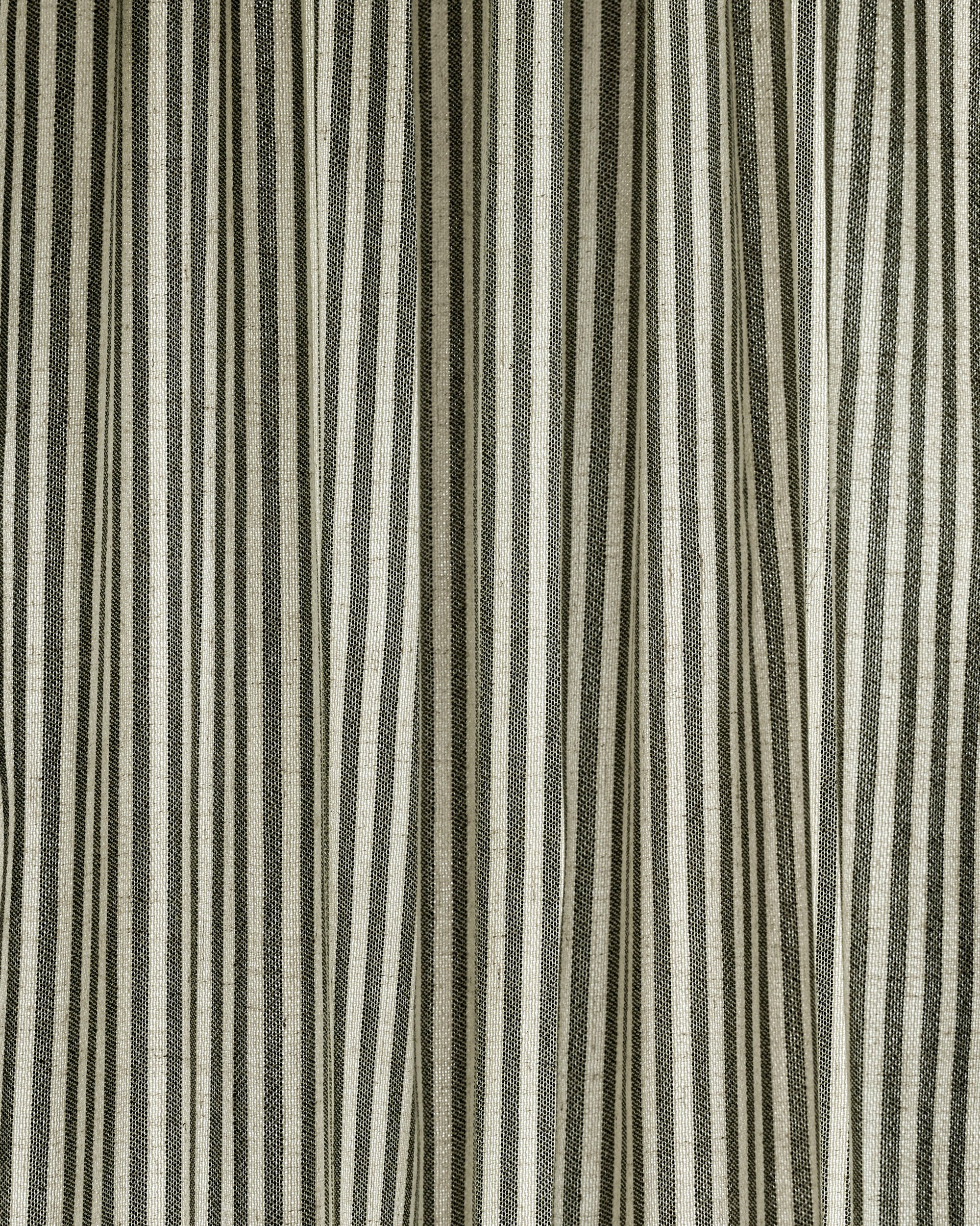 Milo Linen Blend Striped Custom Curtain - TheHues