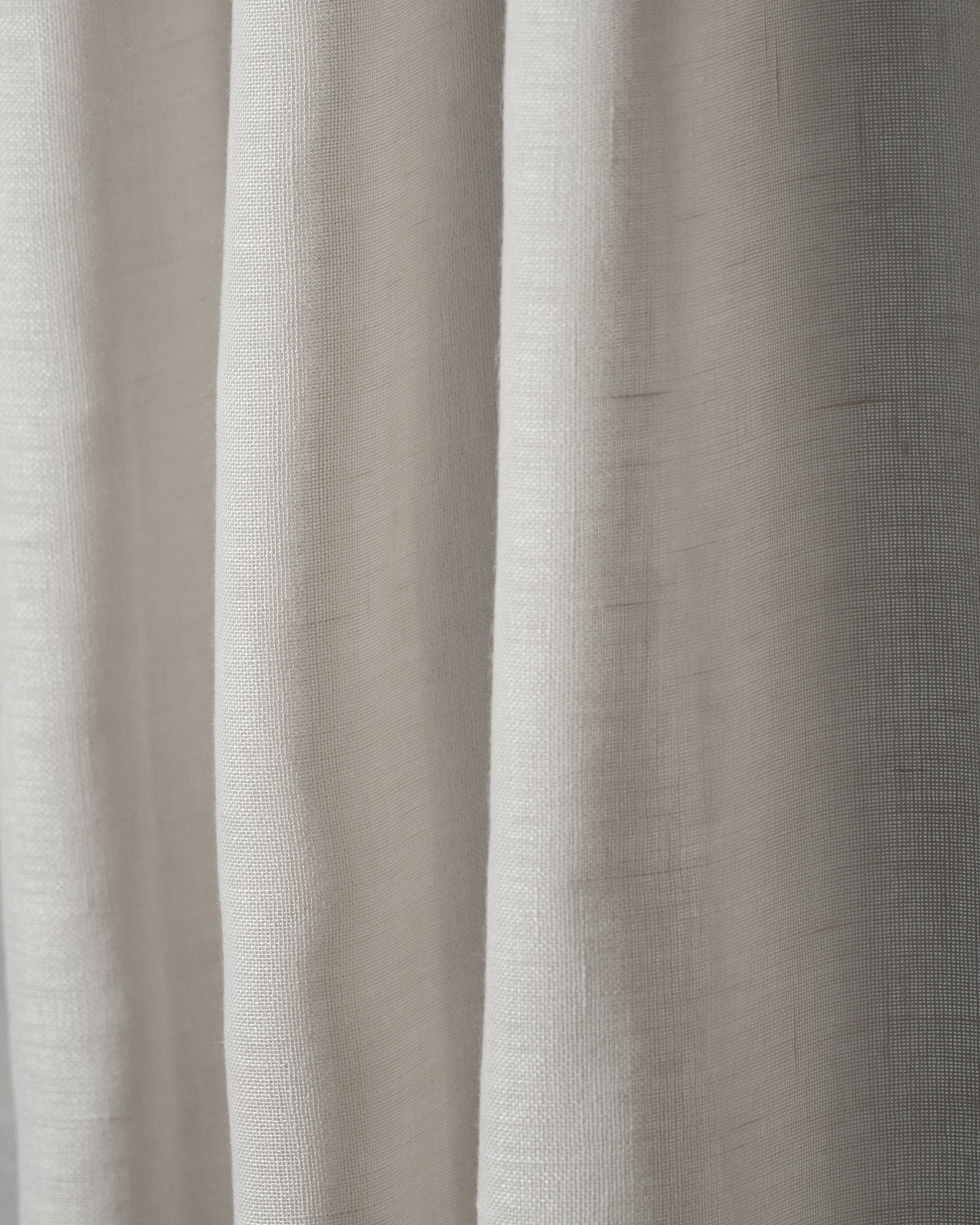 Yarn Linen Look Sheer Fabric Swatches