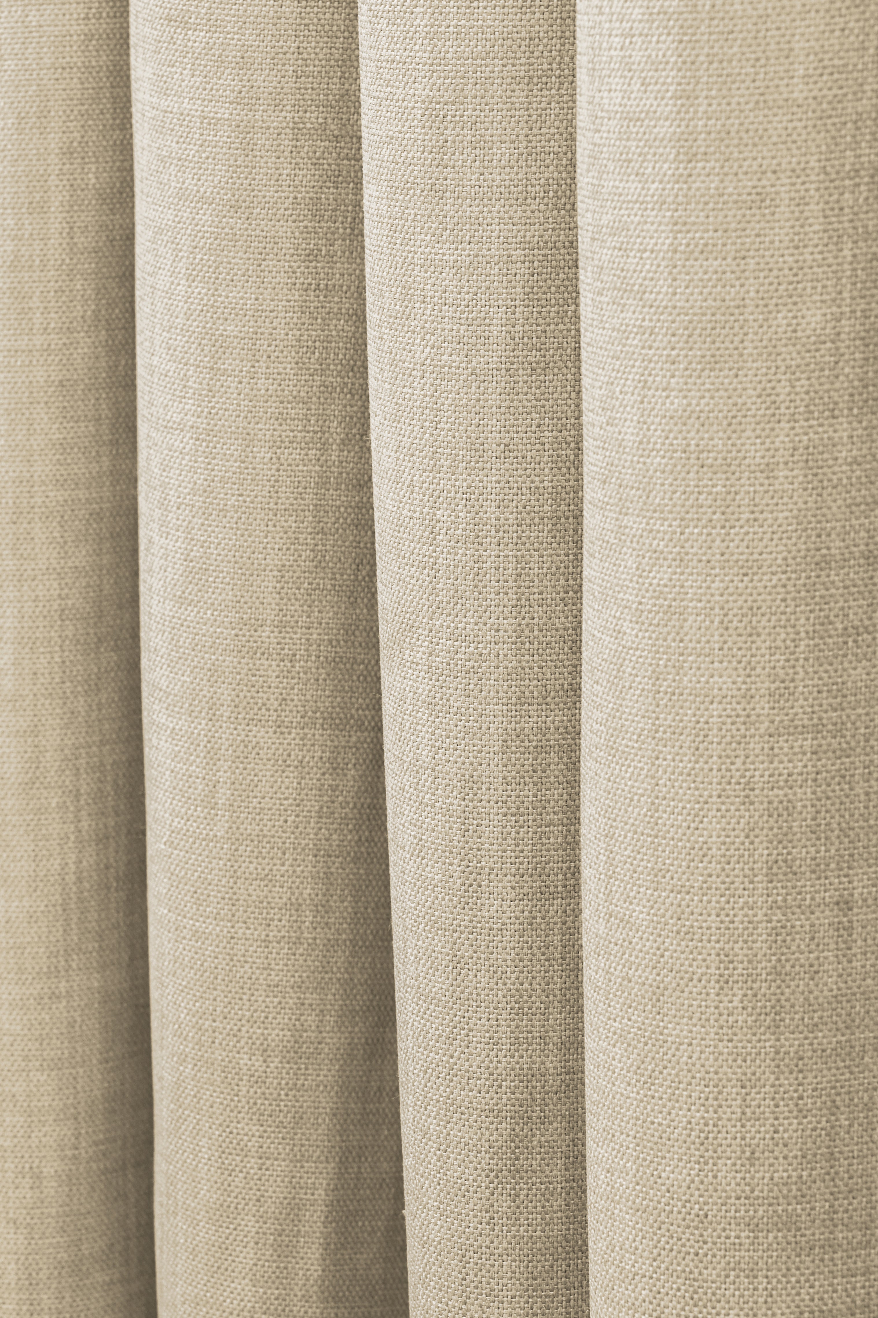 Zoe 100% Blackout Linen Look Custom Curtain - TheHues
