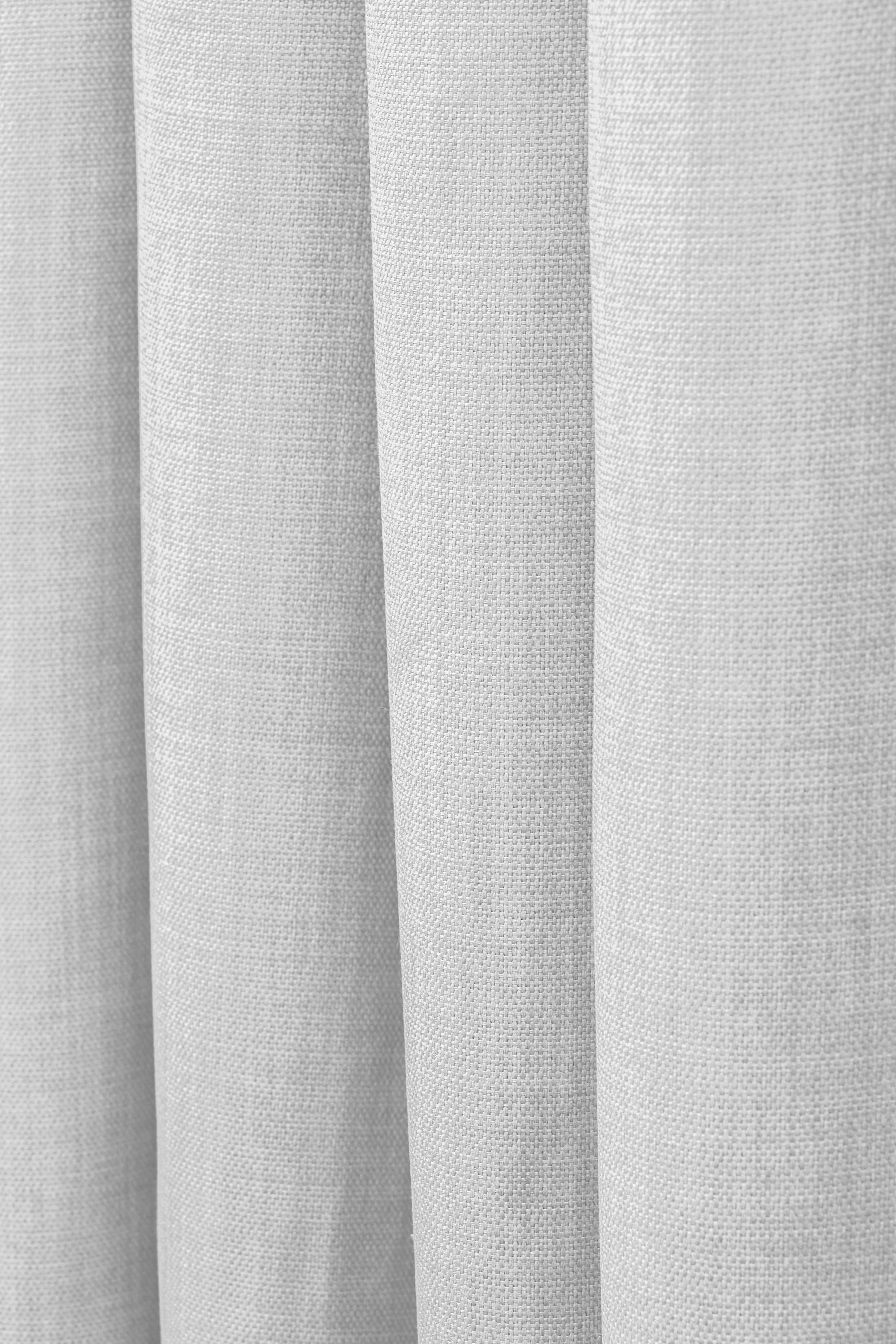 Zoe Linen Look Soft Custom Curtain