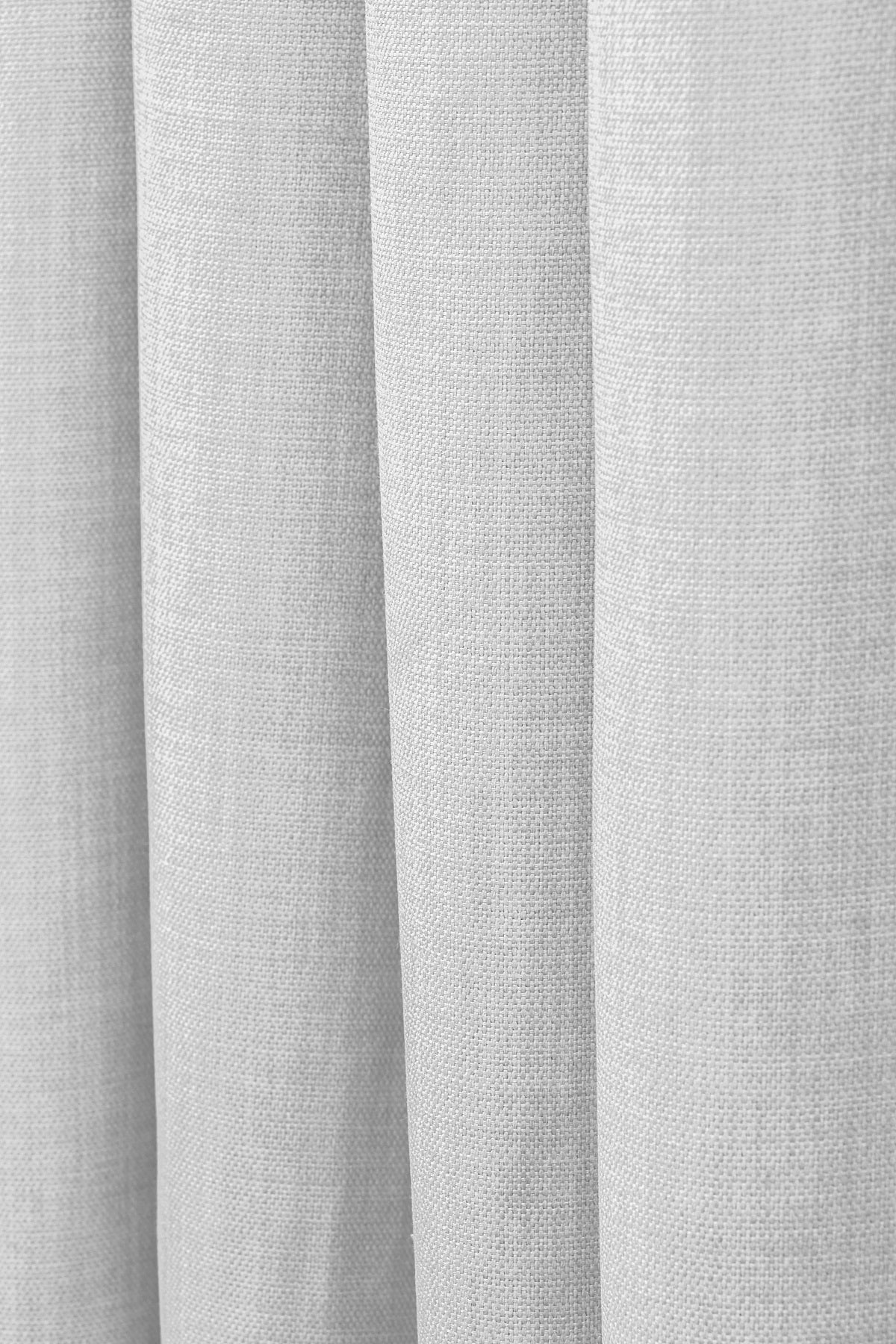 Zoe Linen Look Soft Custom Curtain