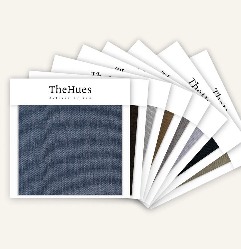 Zoe Linen Look Soft Fabric Swatches